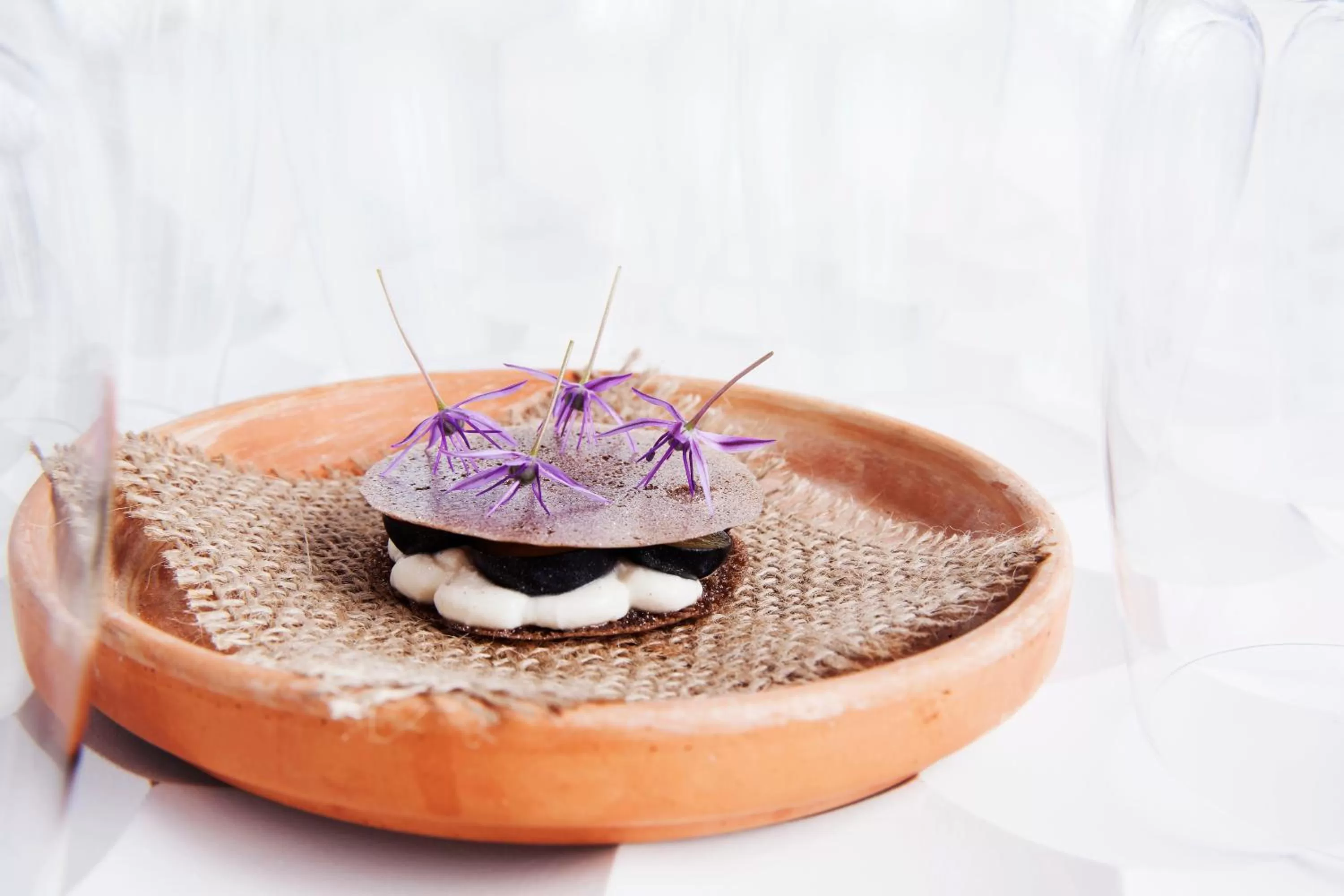 Food close-up in Relais & Châteaux Hotel Quadrille - Adults Only