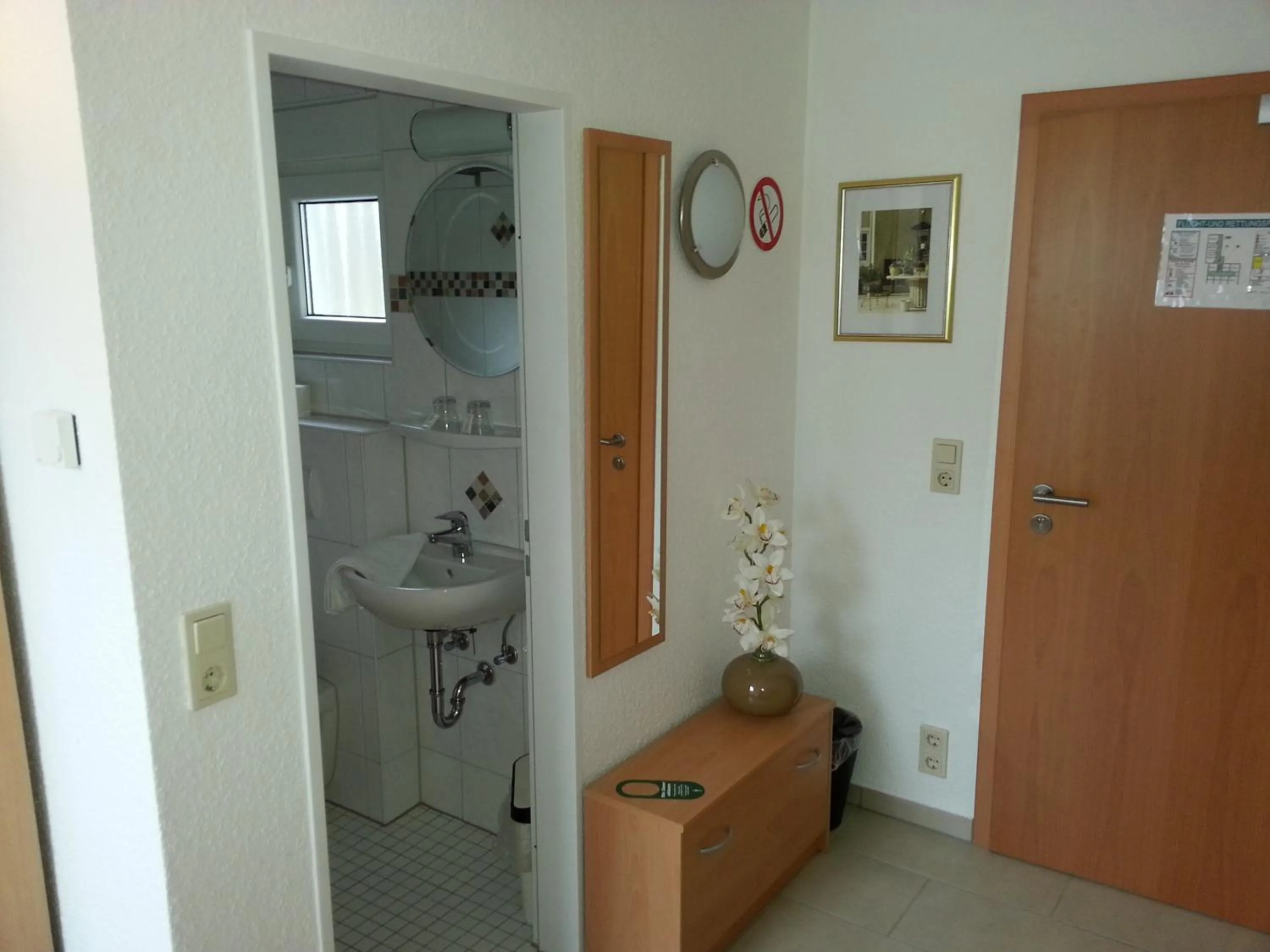 Bathroom in Hotel Am Kamin