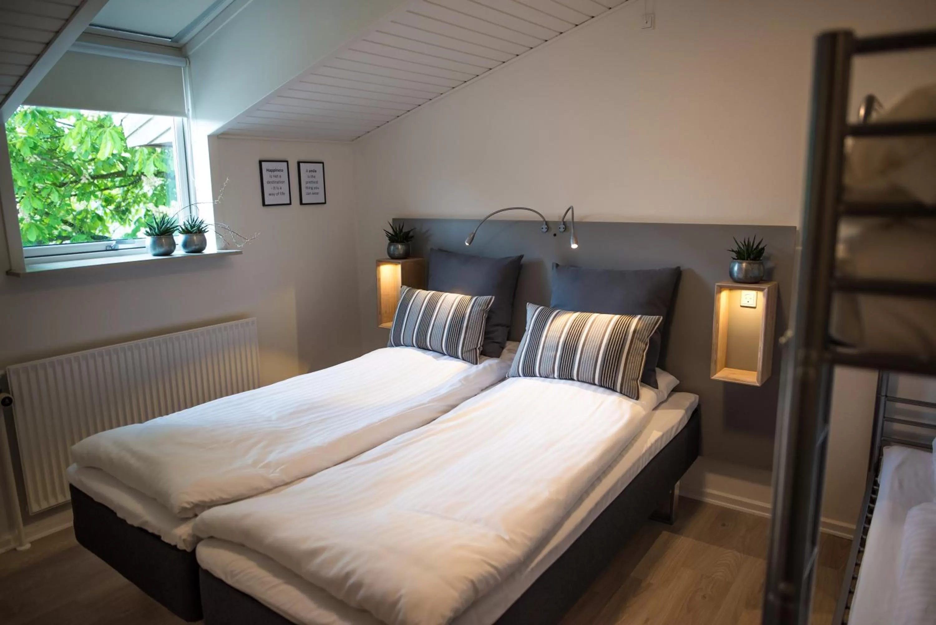 Bed in Refborg Hotel