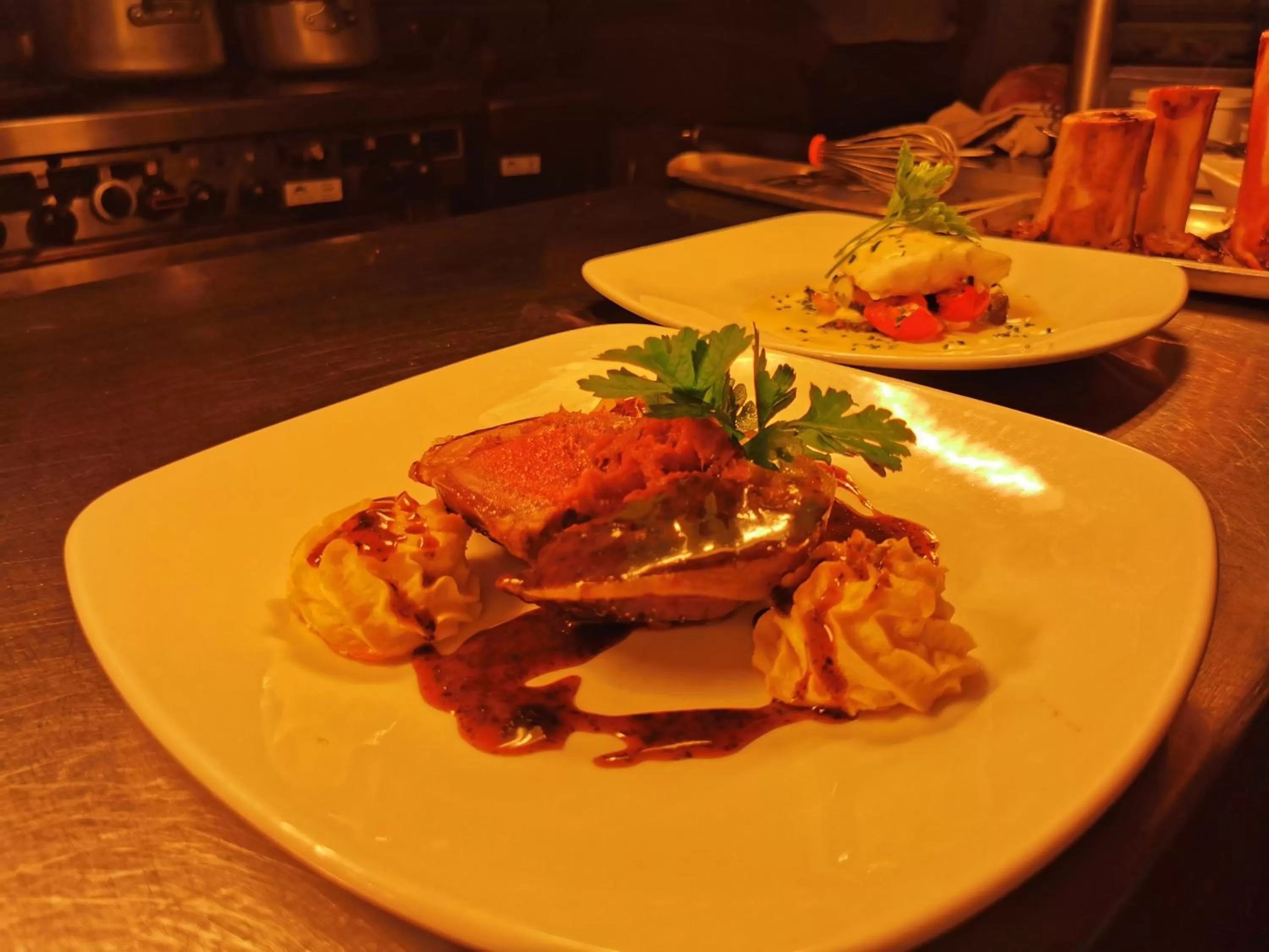 Dining area in Eype's Mouth Country Hotel