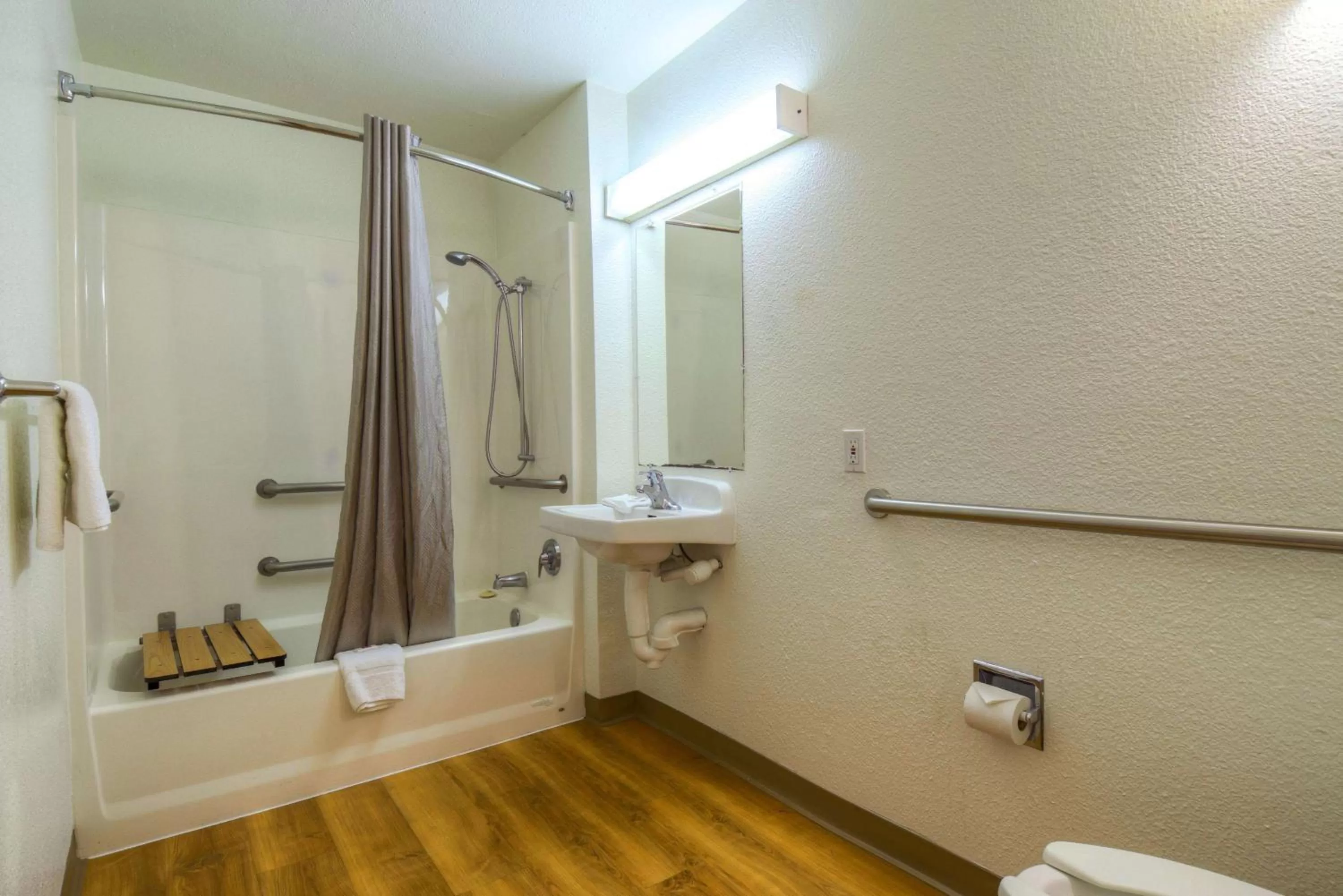 Shower in Motel 6-Chula Vista, CA - San Diego