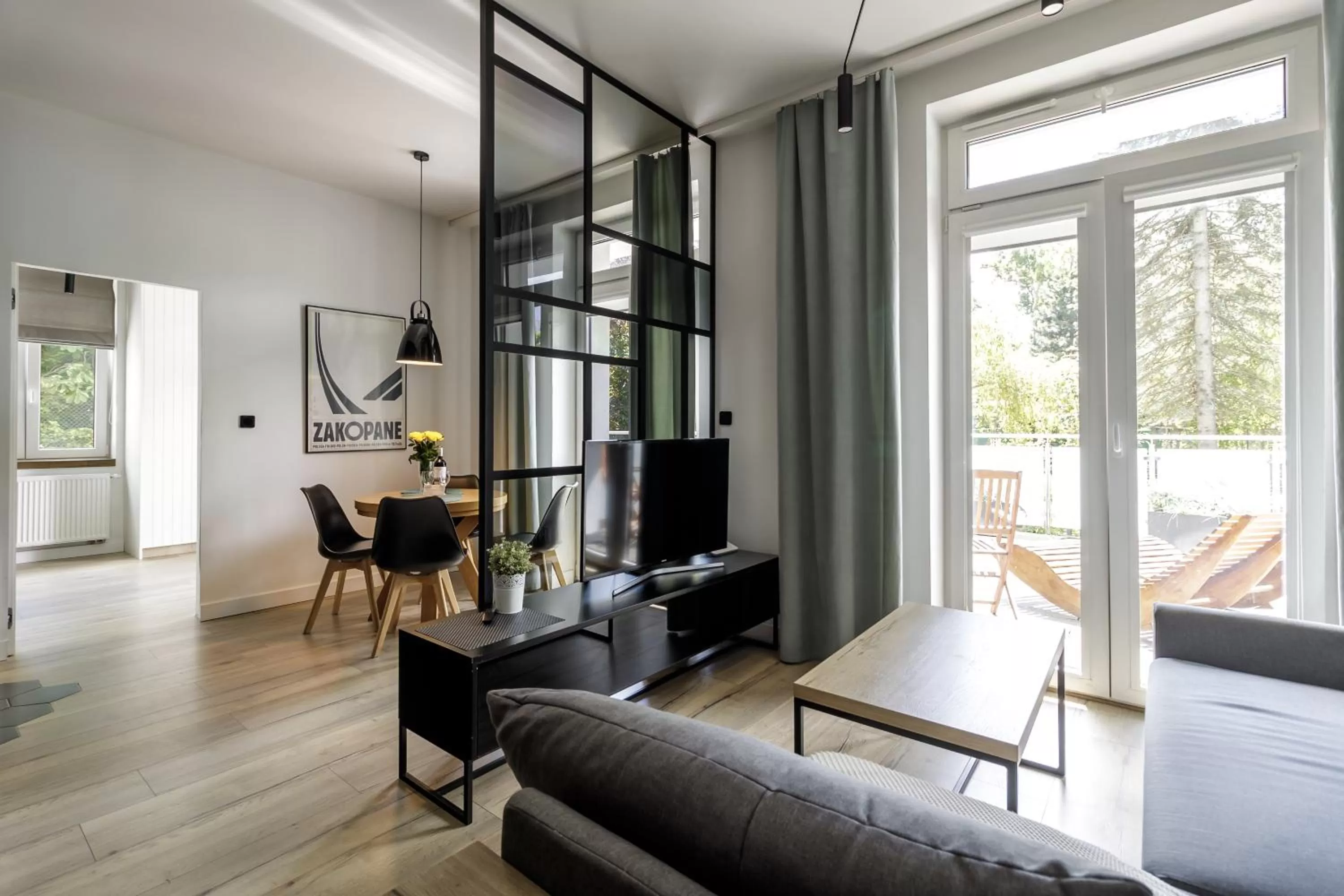 Living room, Seating Area in Jagiellońska Residence