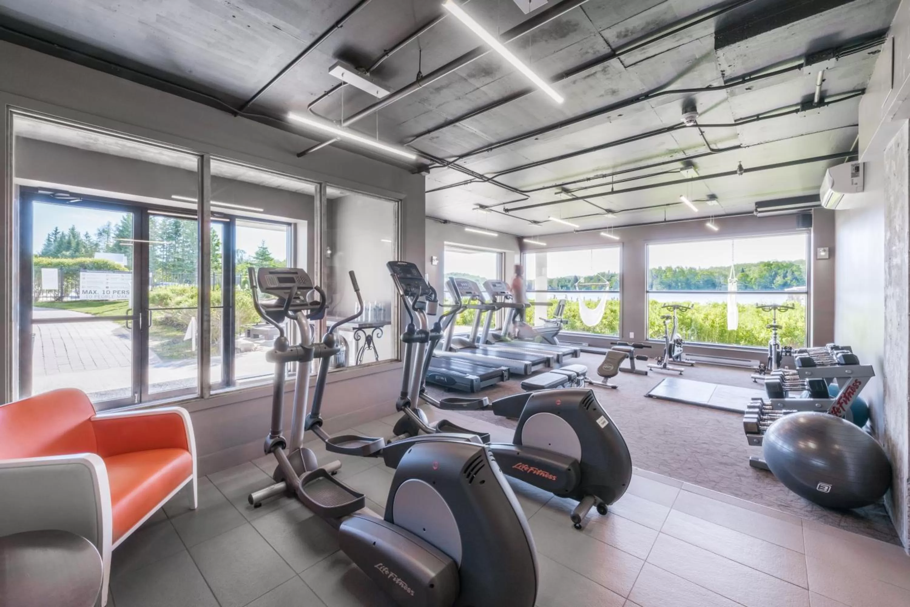 Fitness centre/facilities in Estérel Resort