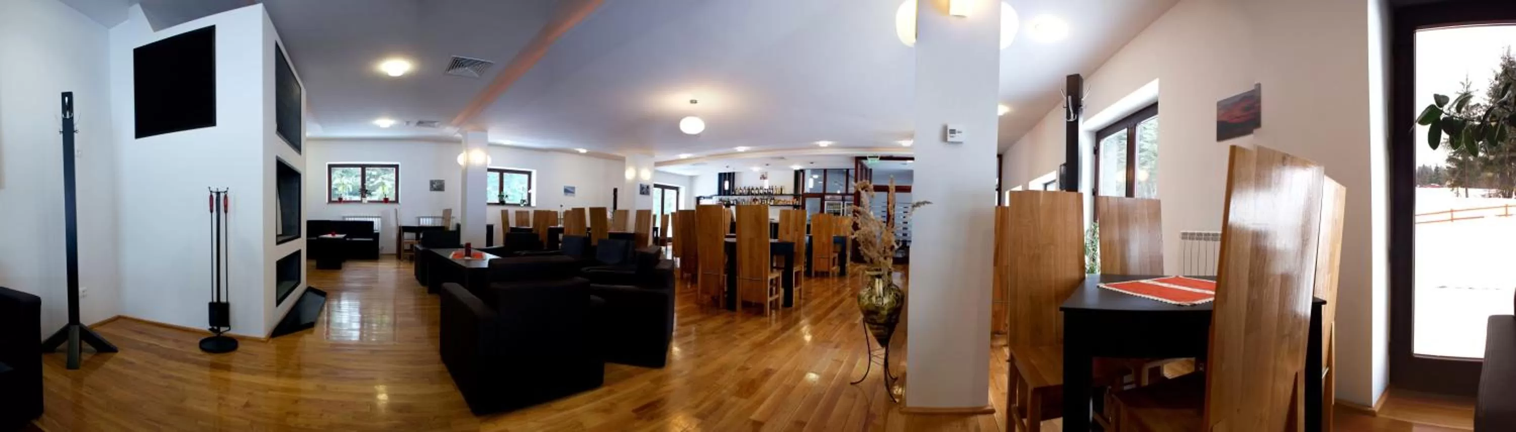 Lounge or bar in Mountain-Rest Pension