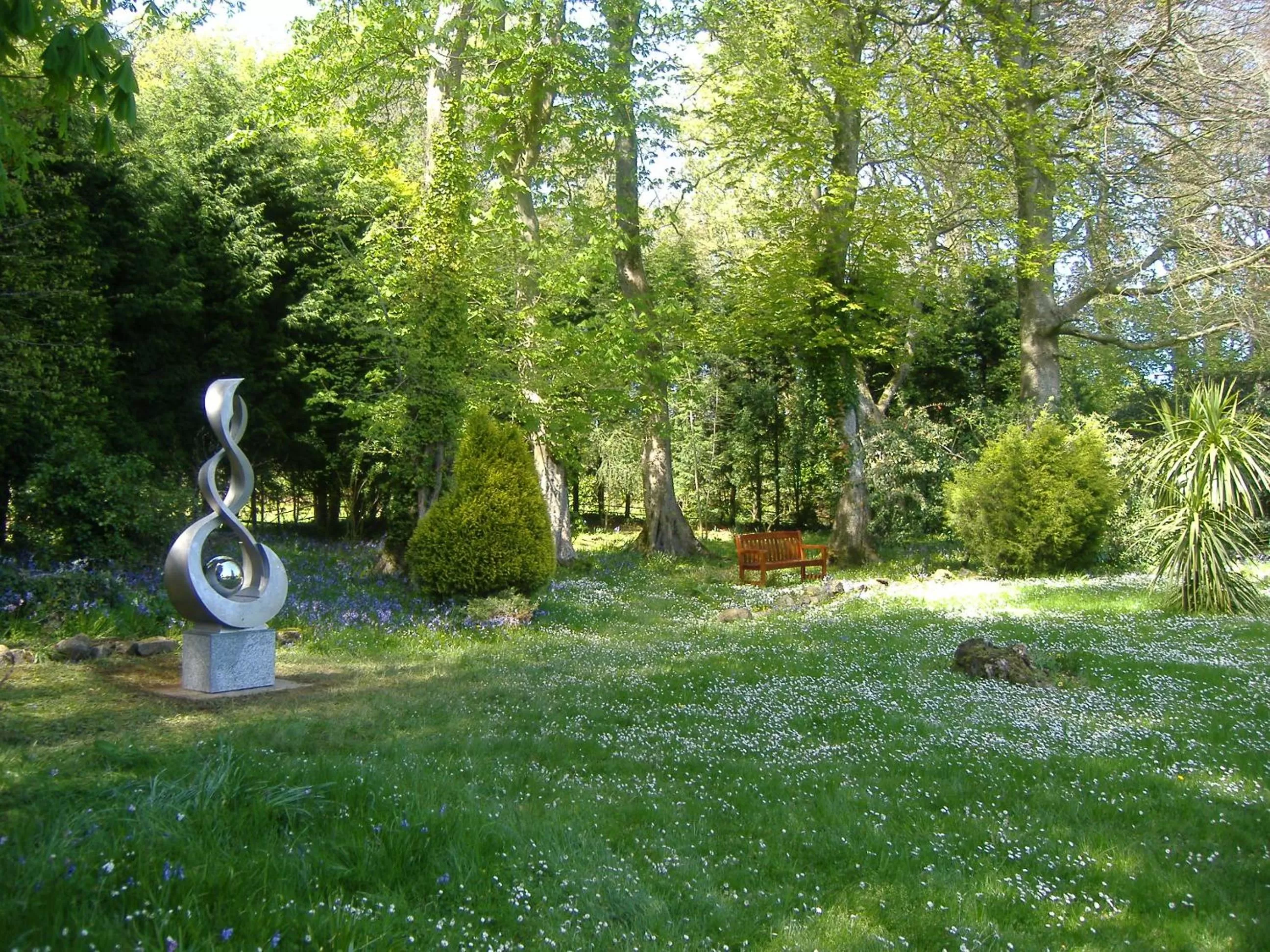 Garden in Tre-Ysgawen Hall & Spa
