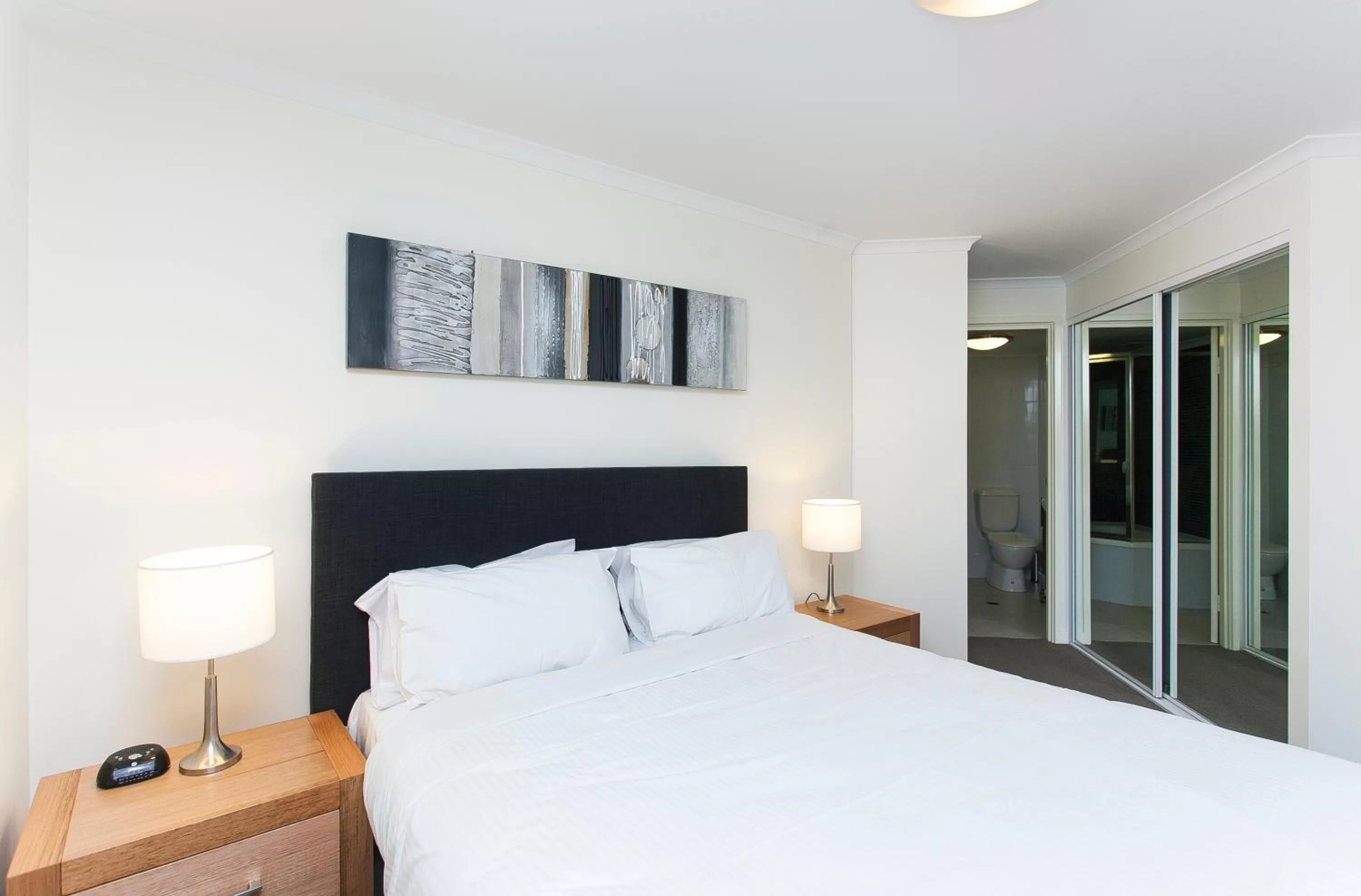 Bedroom in CityStyle Apartments