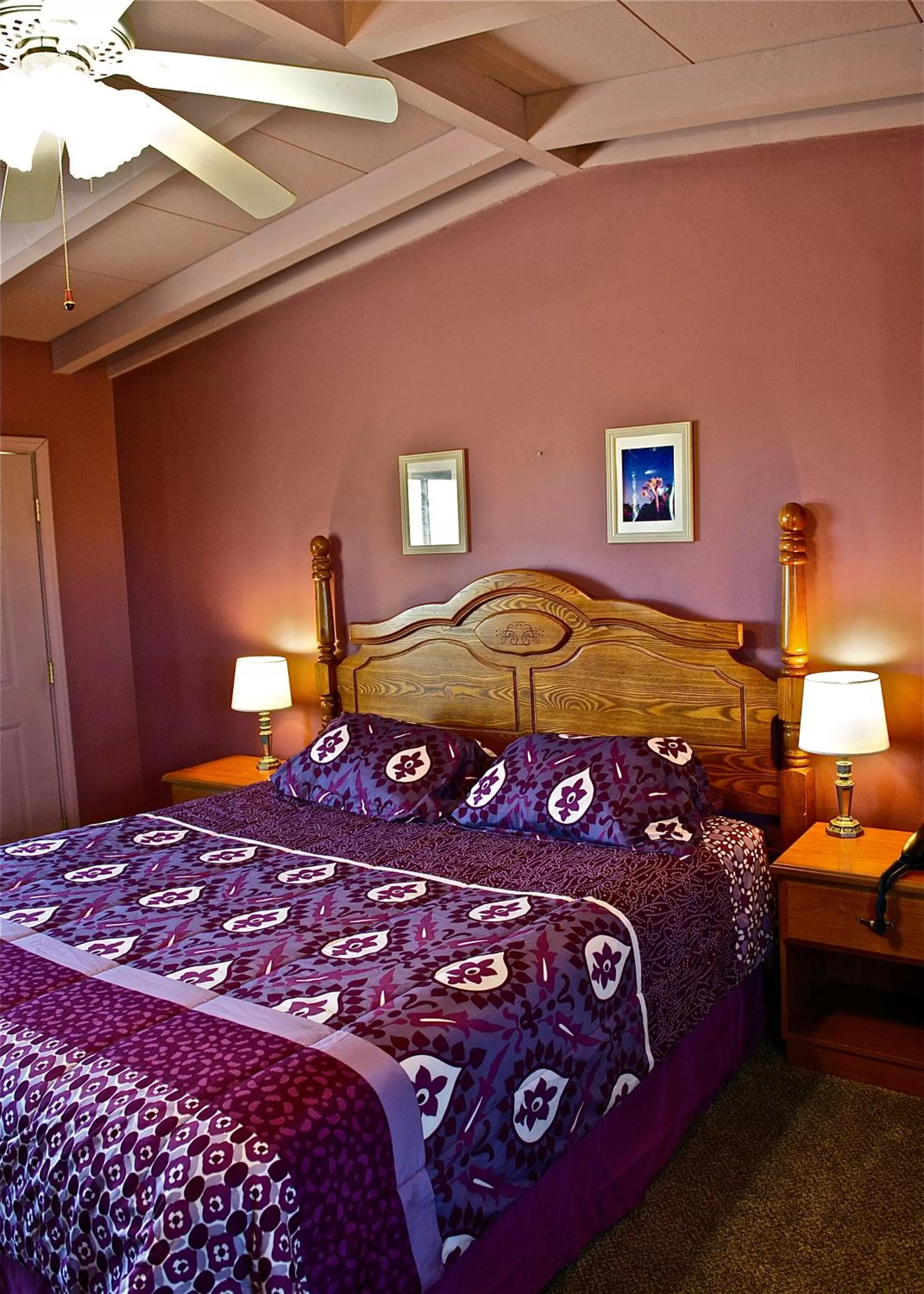 Bed in Harmony Motel