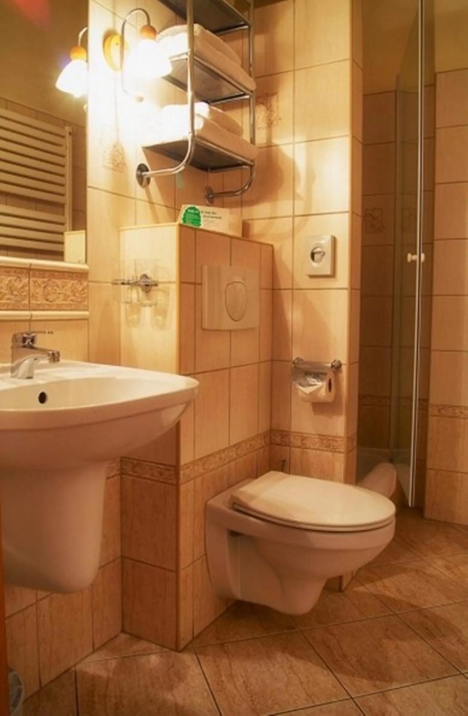 Shower in Hotel Restauracja Caspar