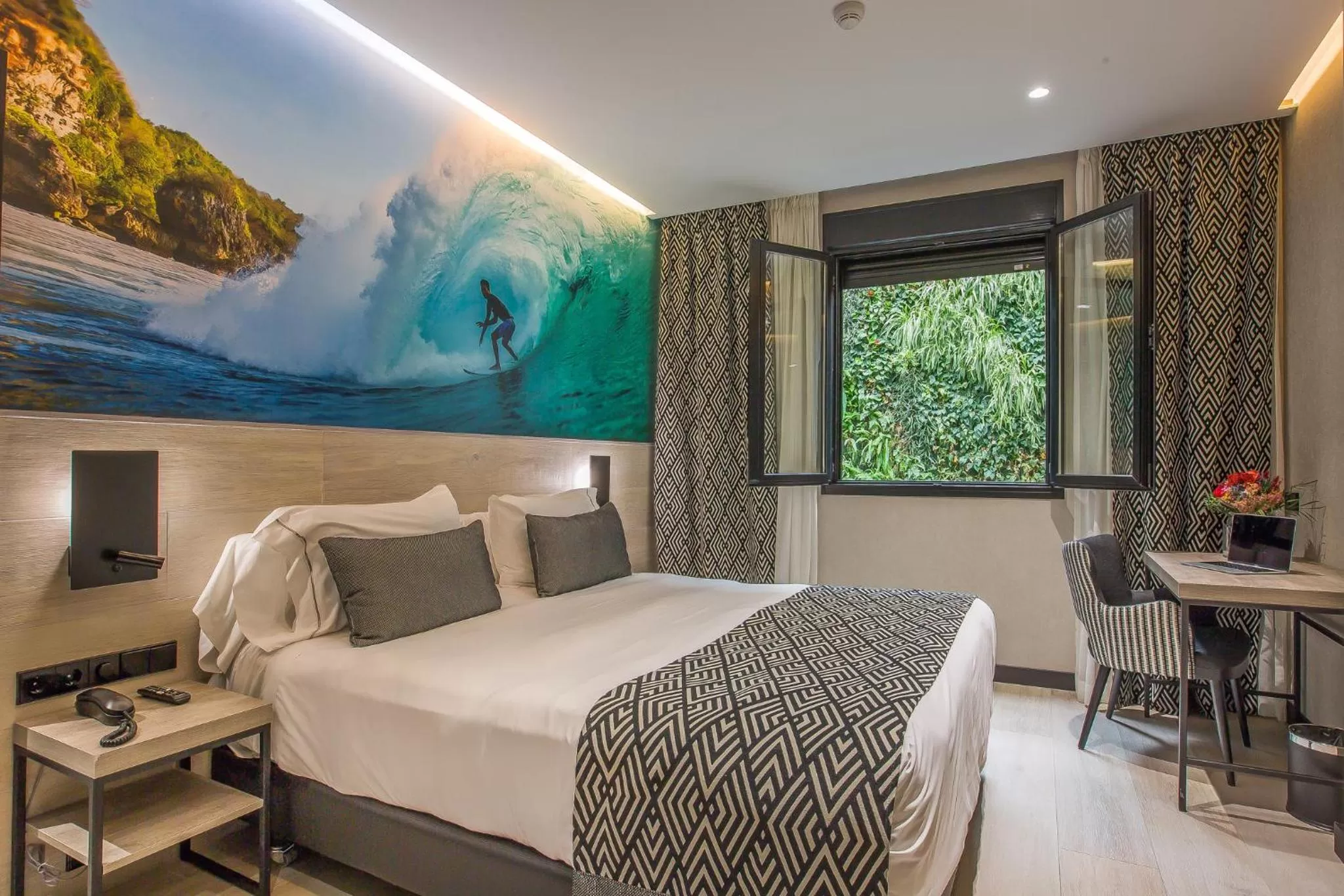 Bedroom, Bed in Hotel Brö-Adults Recommended