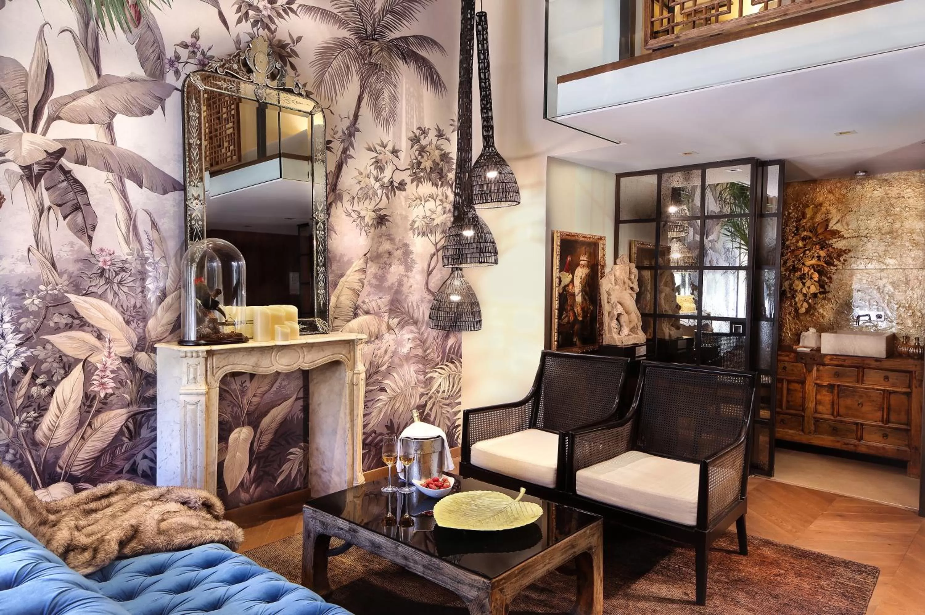 Living room in Claris Hotel & Spa GL, a Small Luxury Hotel of the World