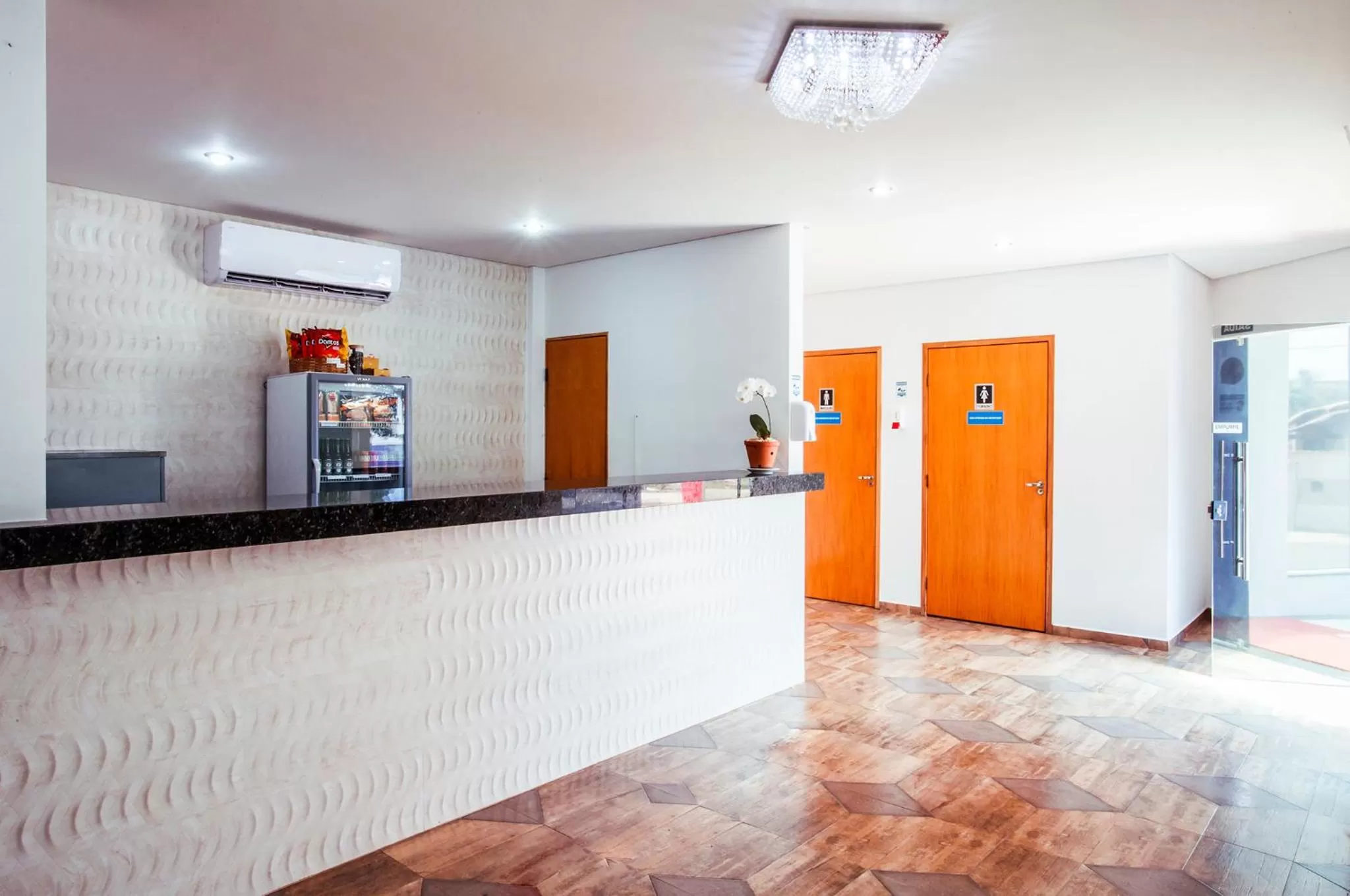 Lobby or reception in Hotel Metrópole Paulínia