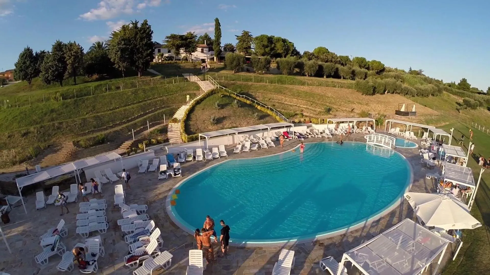 Bird's eye view in Casablanca Hotel