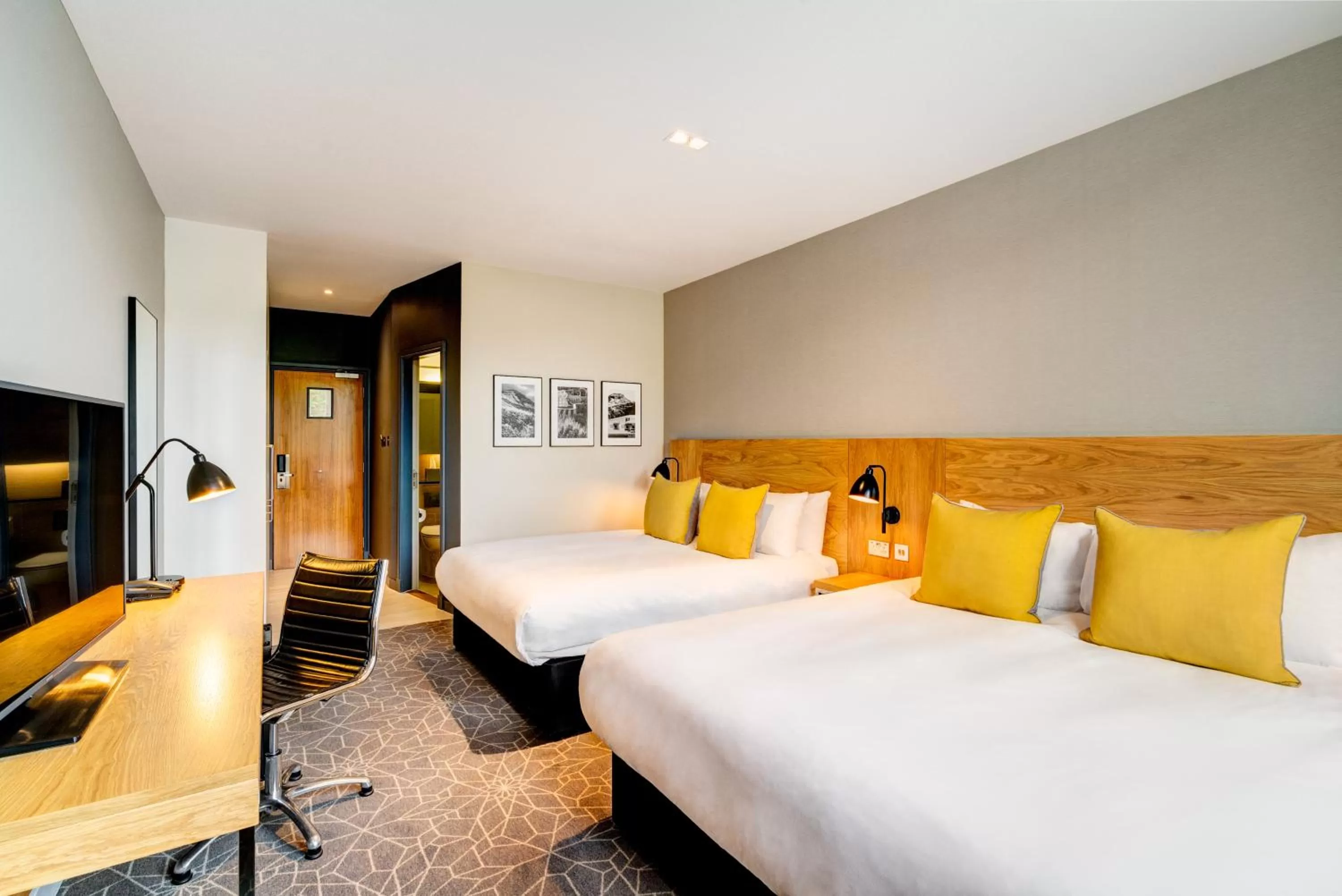 Bed in Apex Grassmarket Hotel