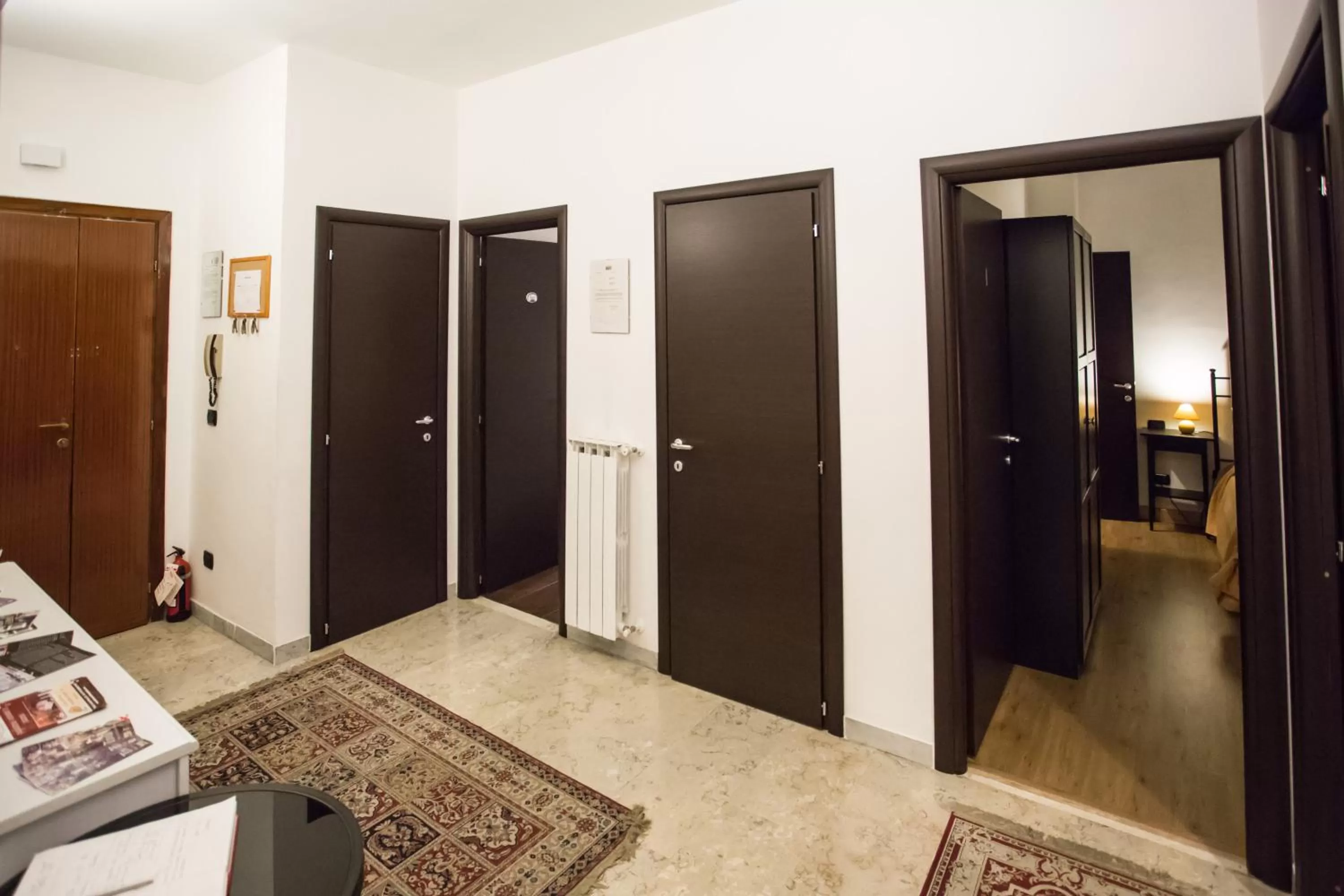 Lobby or reception in B&B Villa Adriana