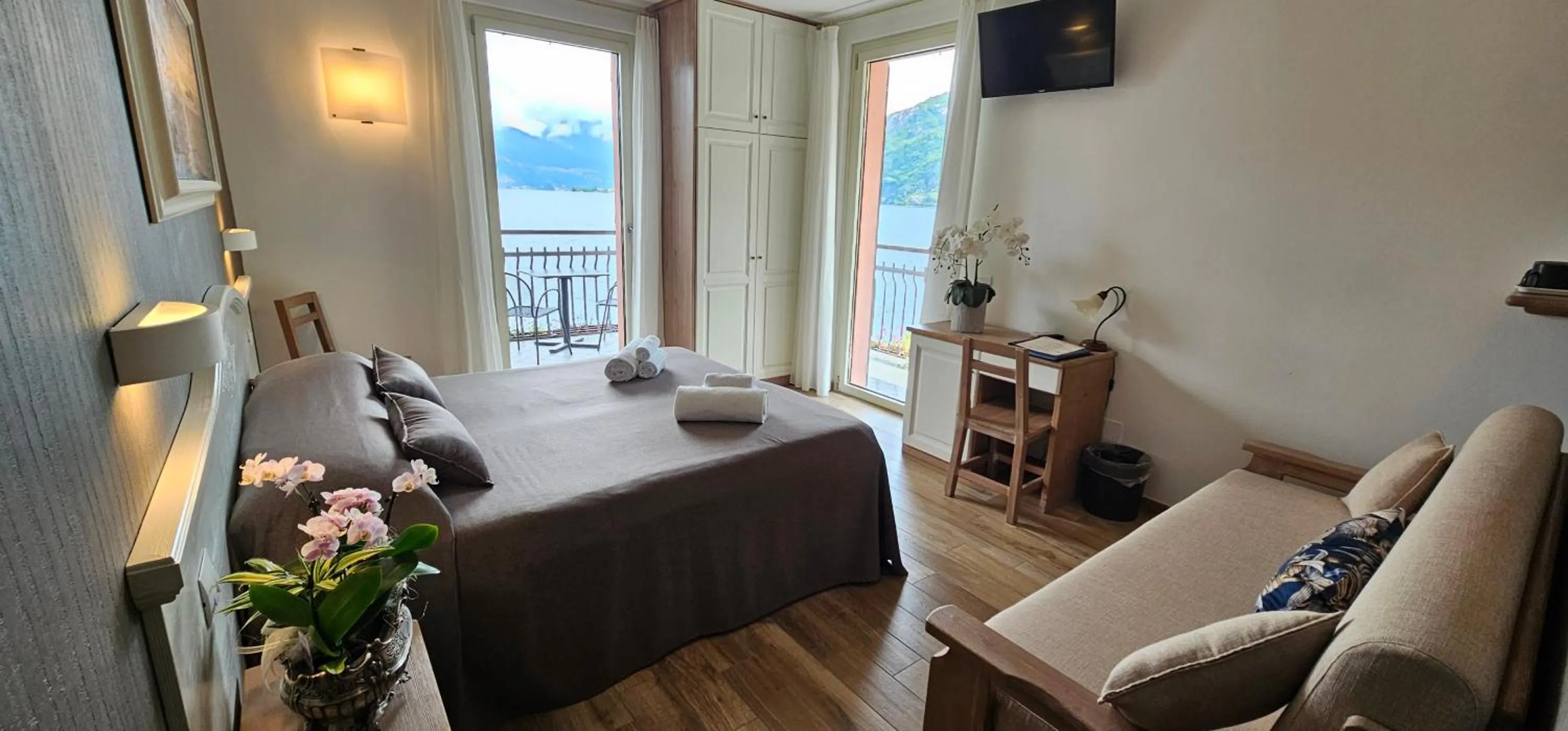 Bedroom, Bed in Hotel Meridiana