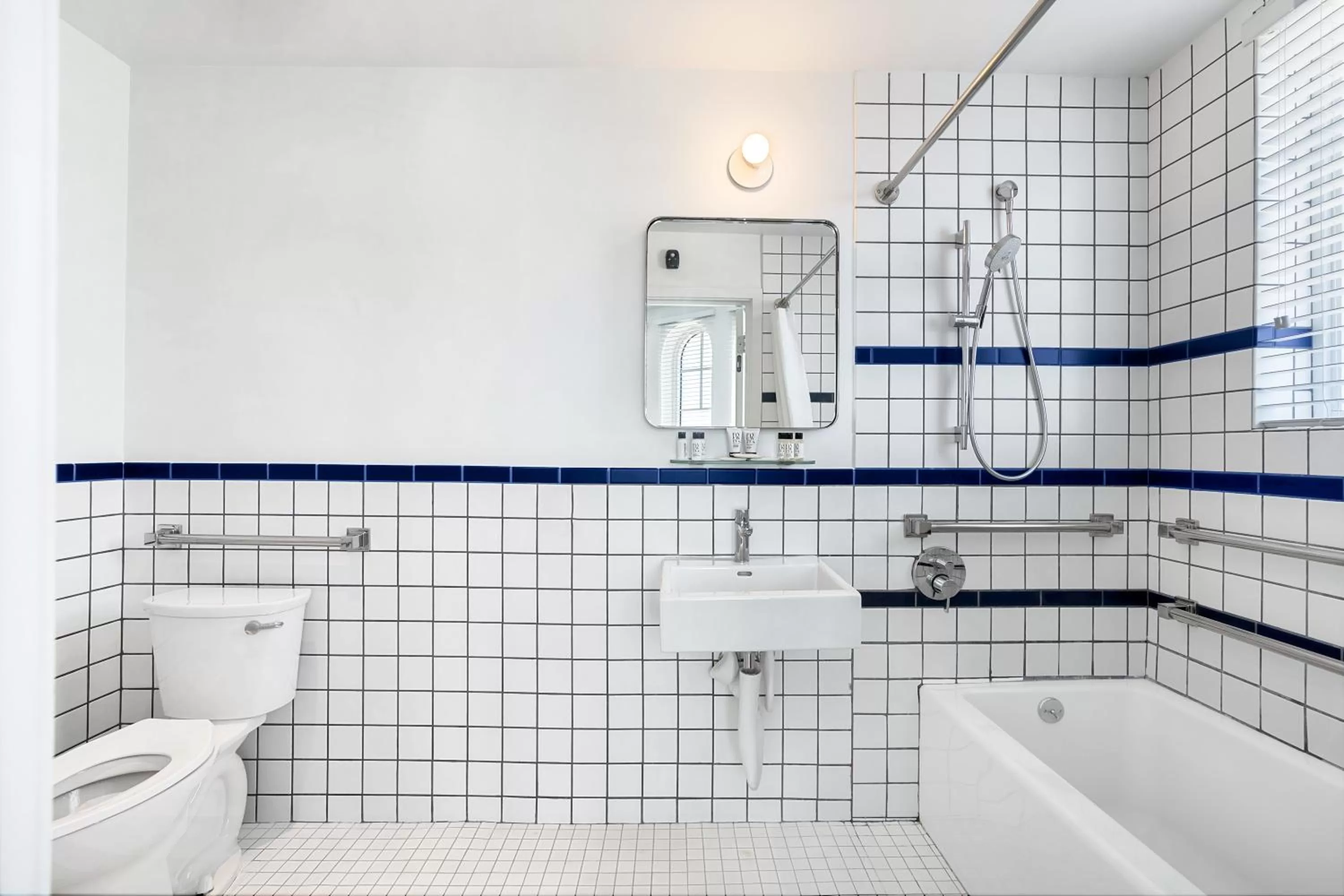 Bathroom in The Variety by LuxUrban