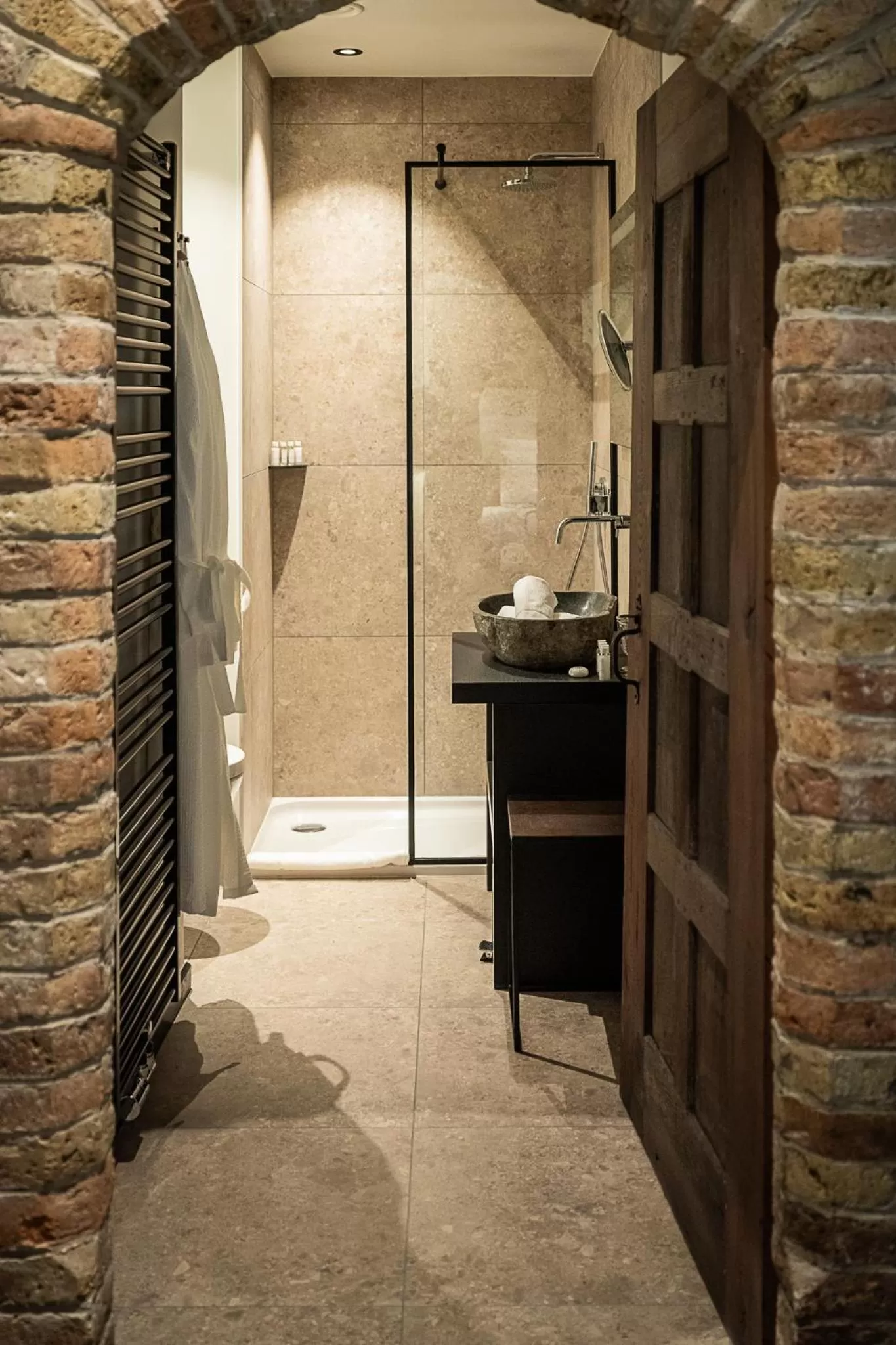Bathroom in Boutiquehotel 't Fraeyhuis - adults only