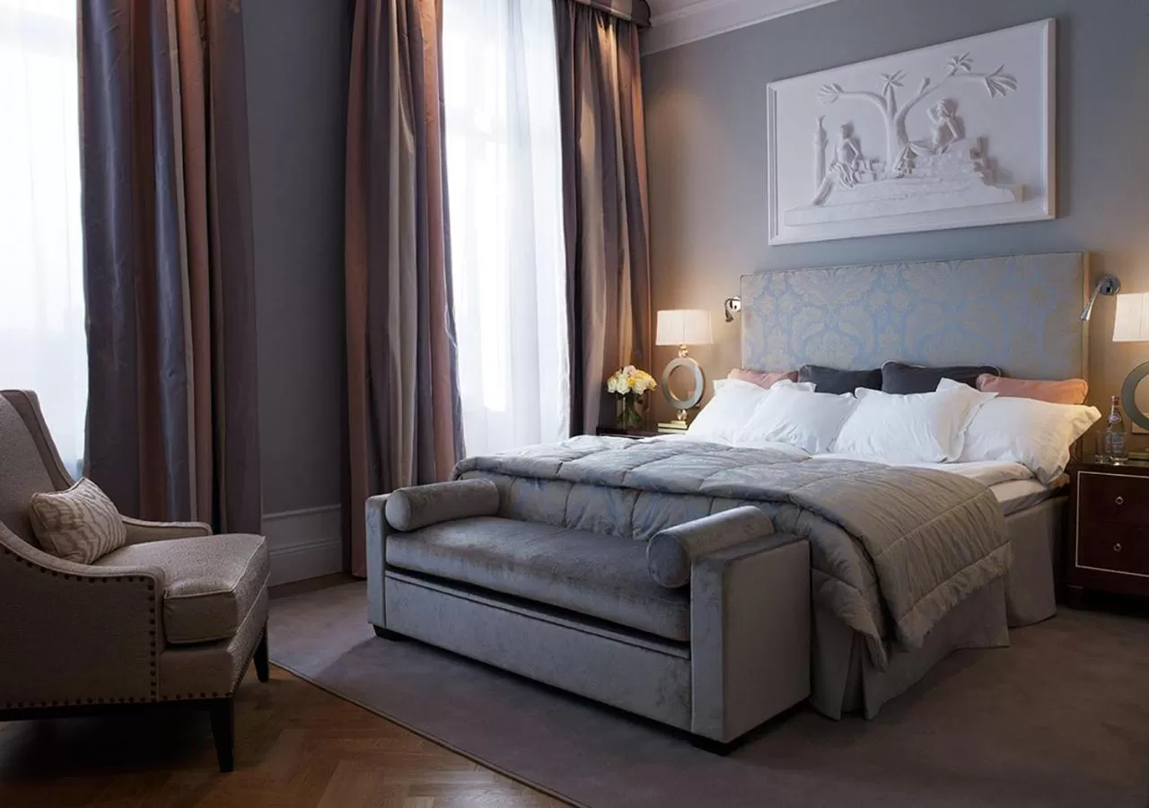 Bed in Grand Hôtel Stockholm