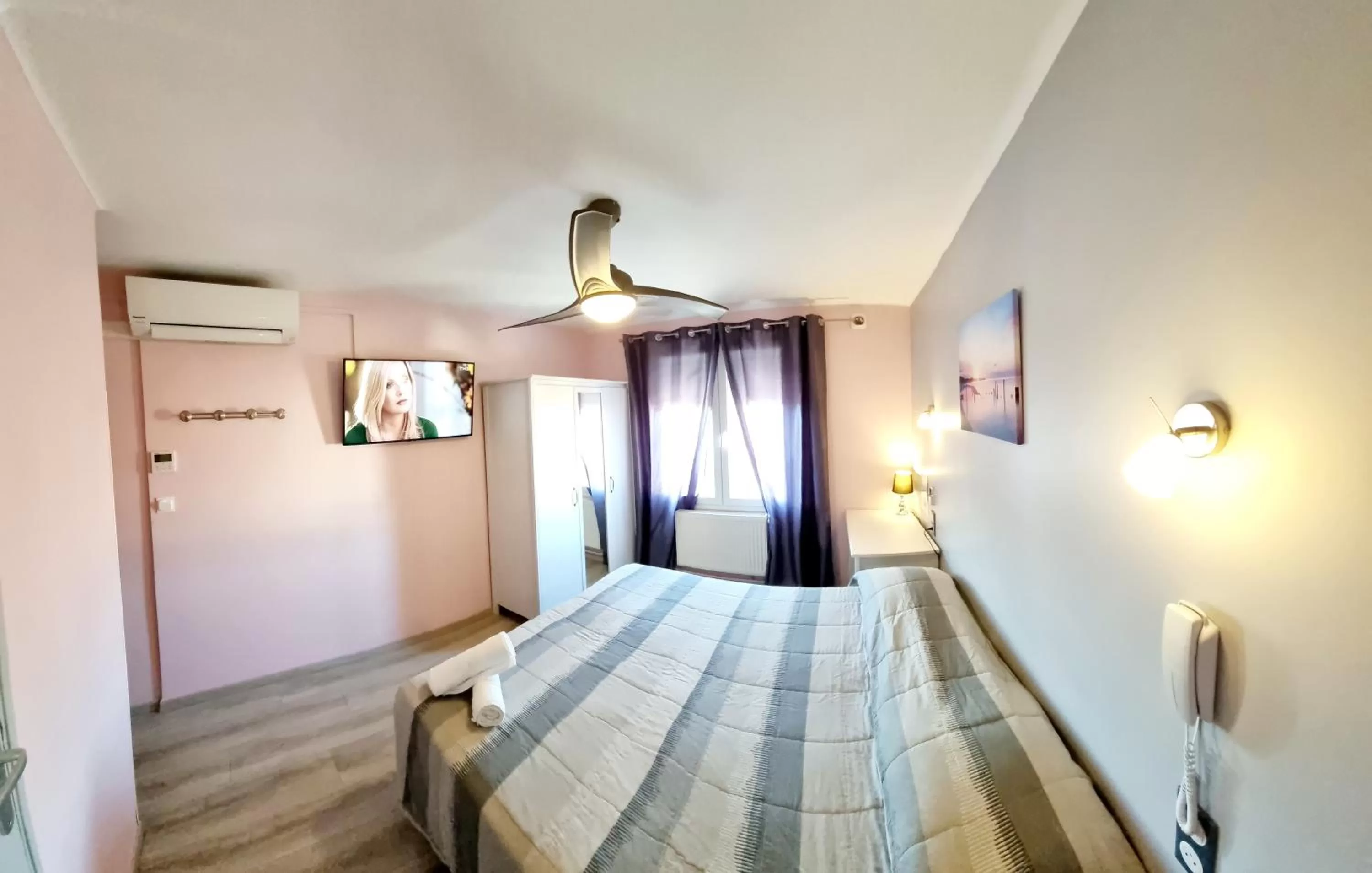 Bed in Hôtel restaurant et pension soirée étape Bel Air