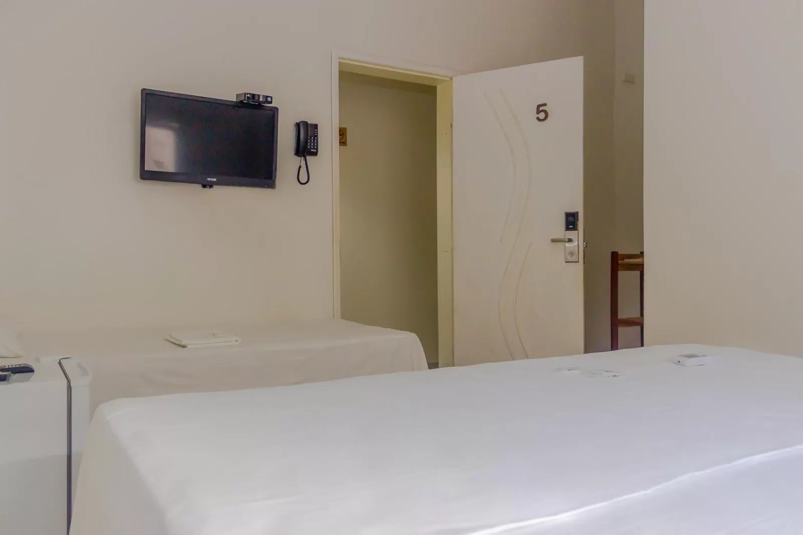 Bed in Pousada Vila do Carmo