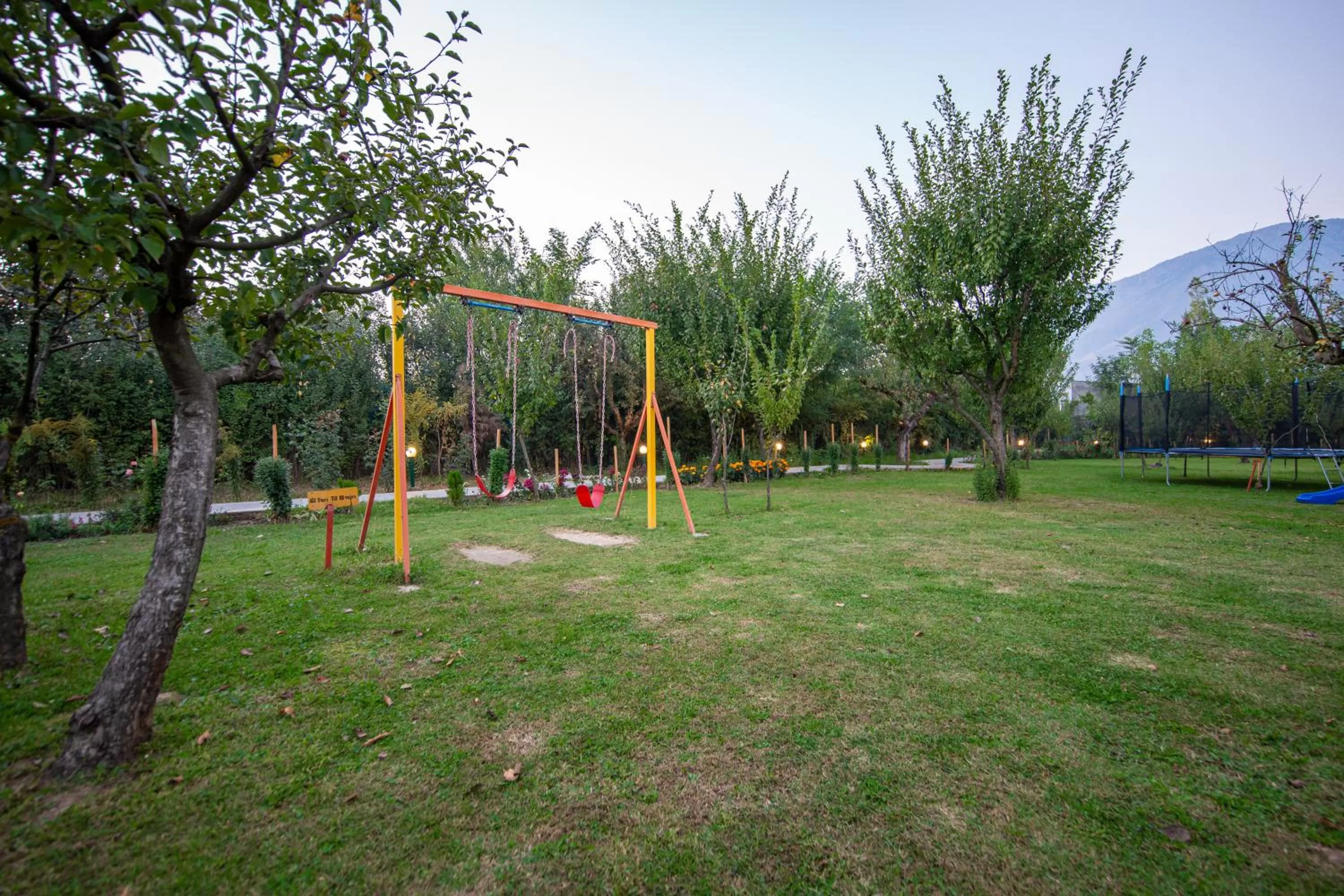 Children play ground in The Orchard Retreat & Spa