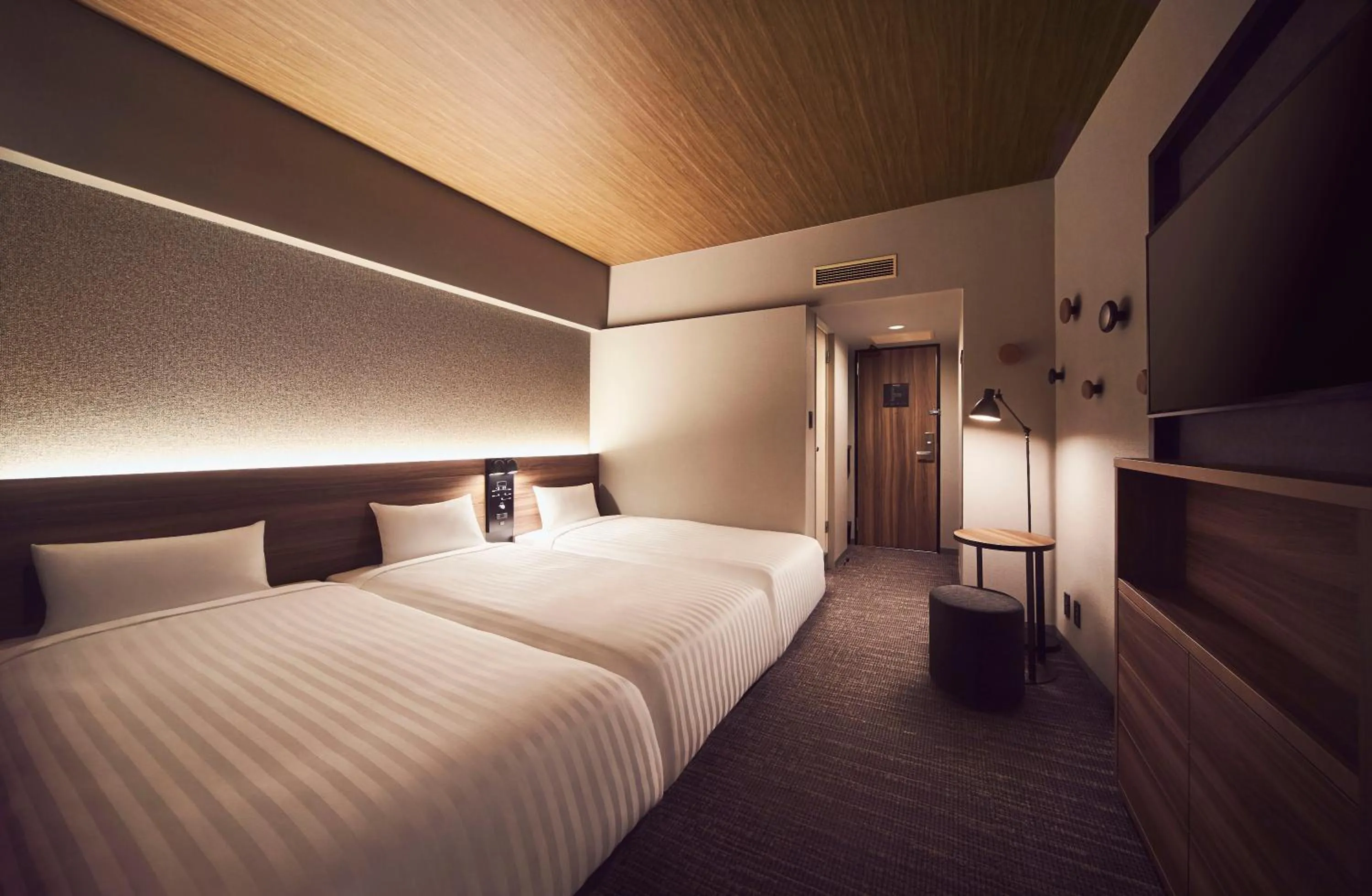 Bed in Rihga Nakanoshima Inn