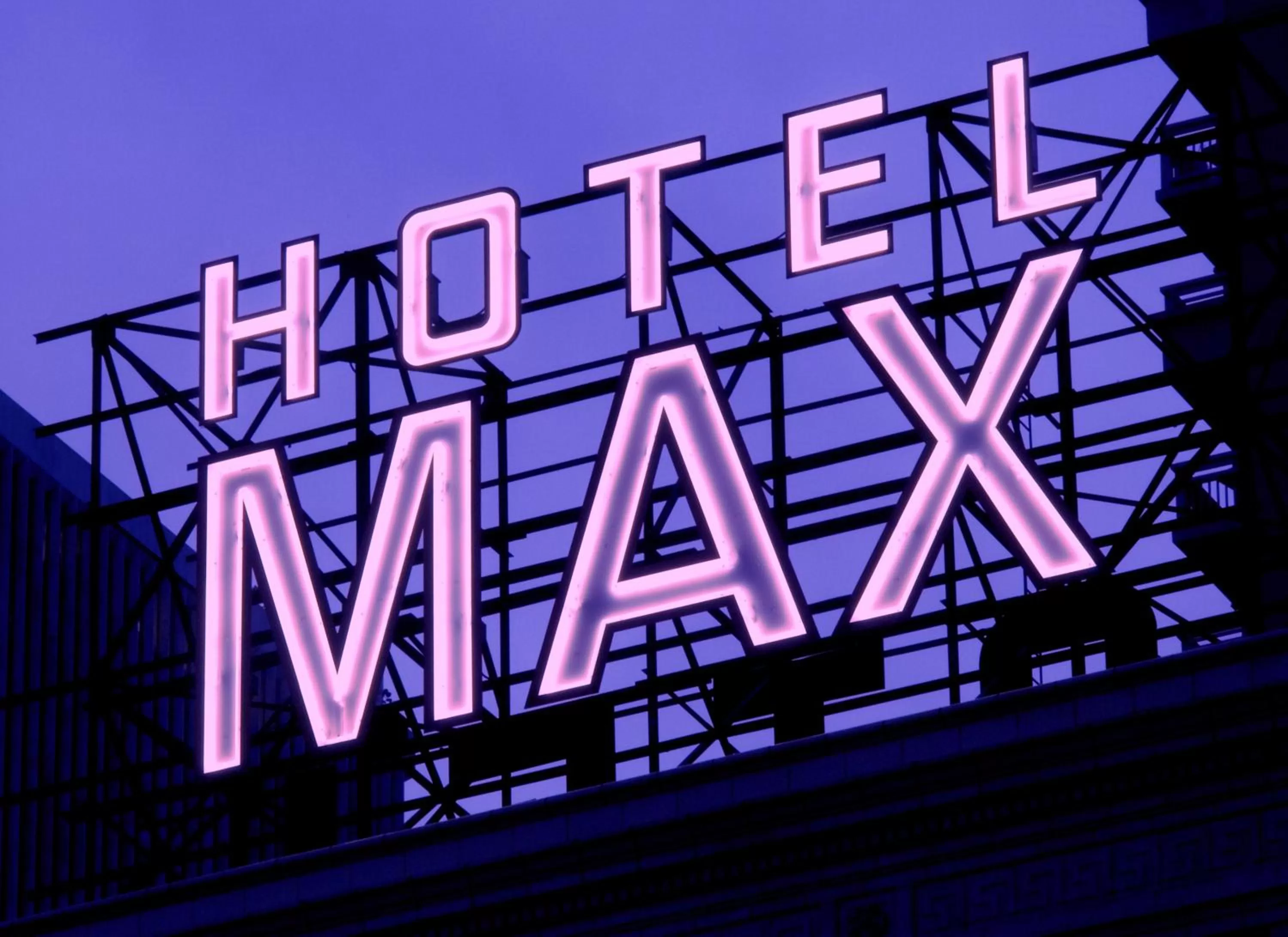 Facade/entrance in Hotel Max
