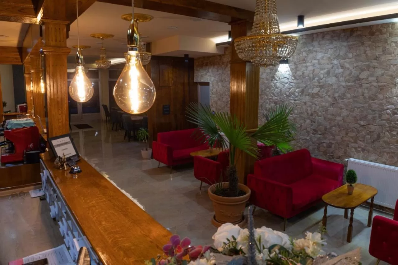 Seating area in HOTEL Villa Grande