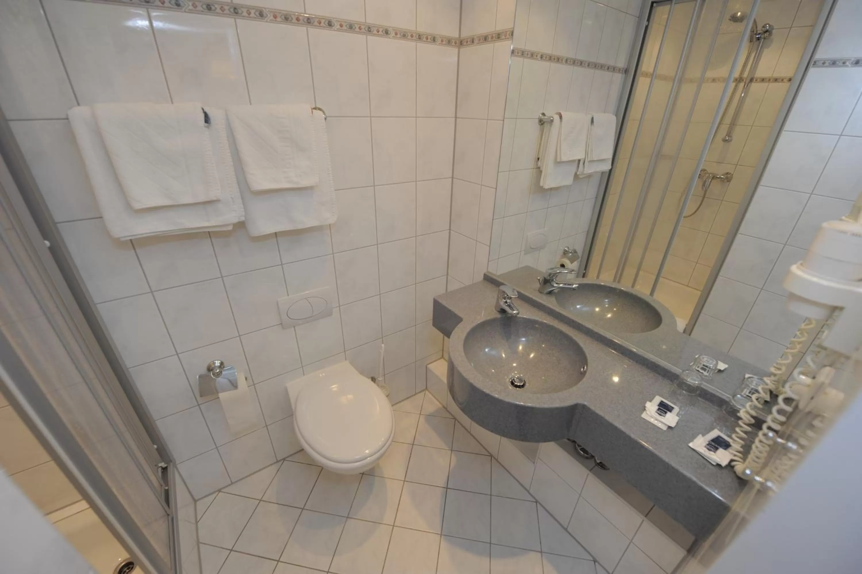 Toilet in Hotel Heldt