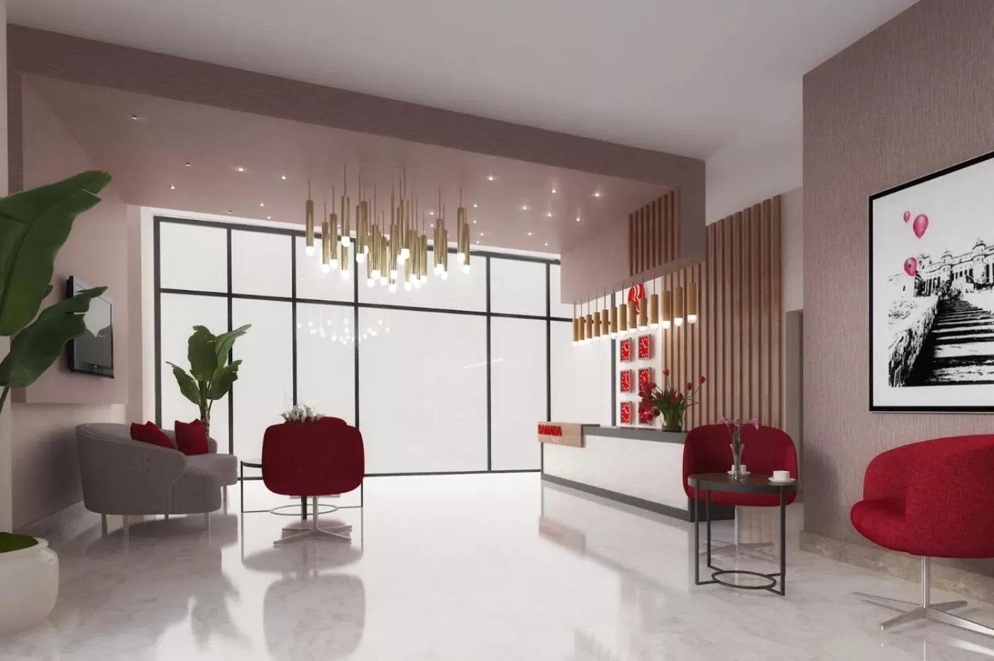 Lobby or reception in Ramada by Wyndham Van
