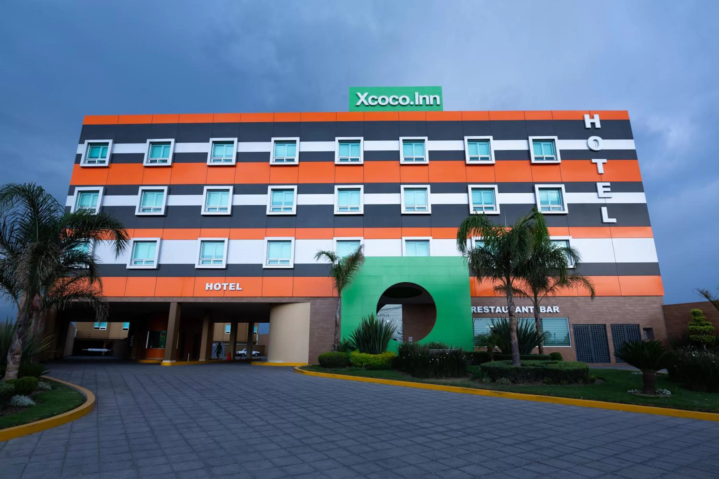 Property building in Hotel Xcoco Inn