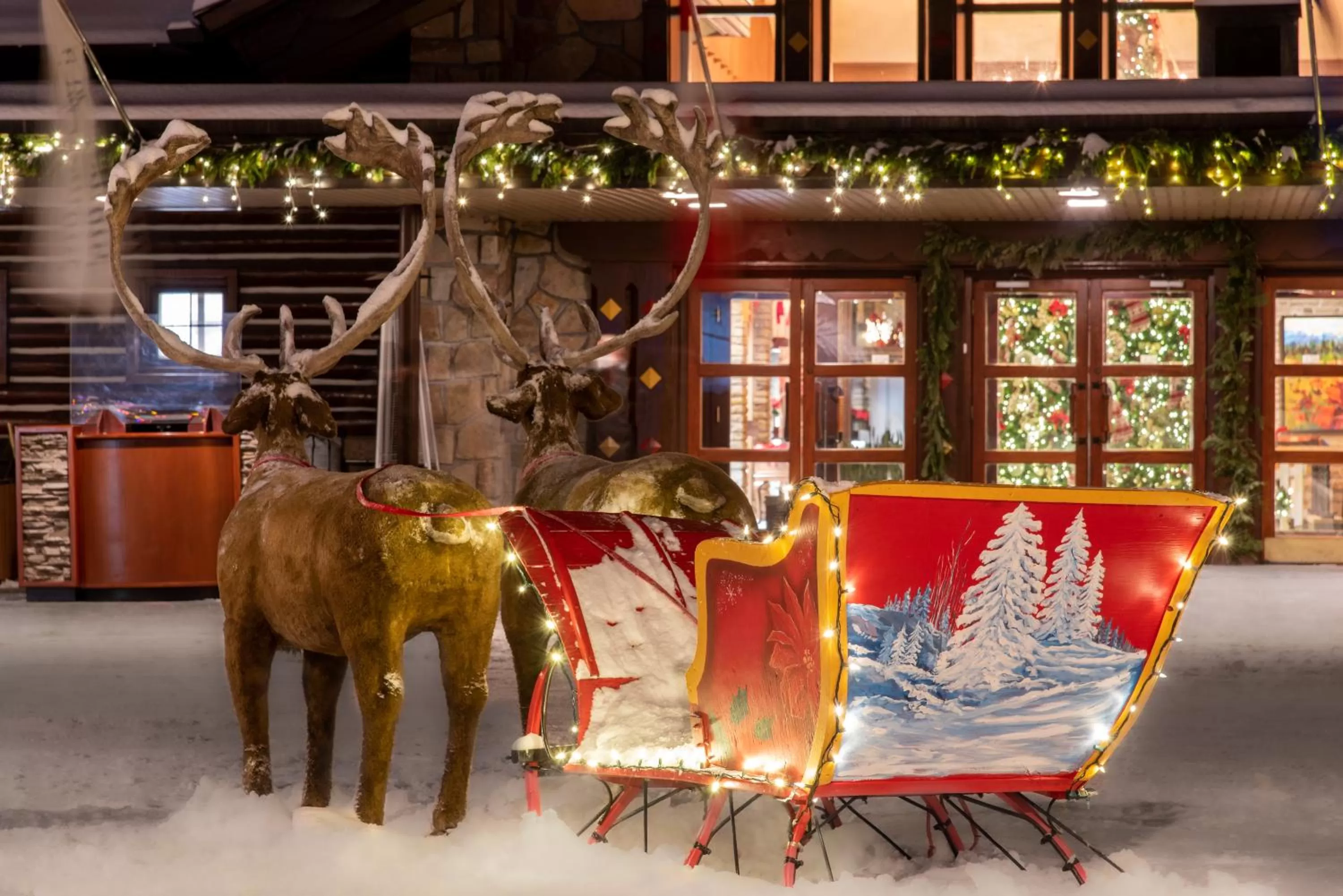 Property building in Fairmont Jasper Park Lodge