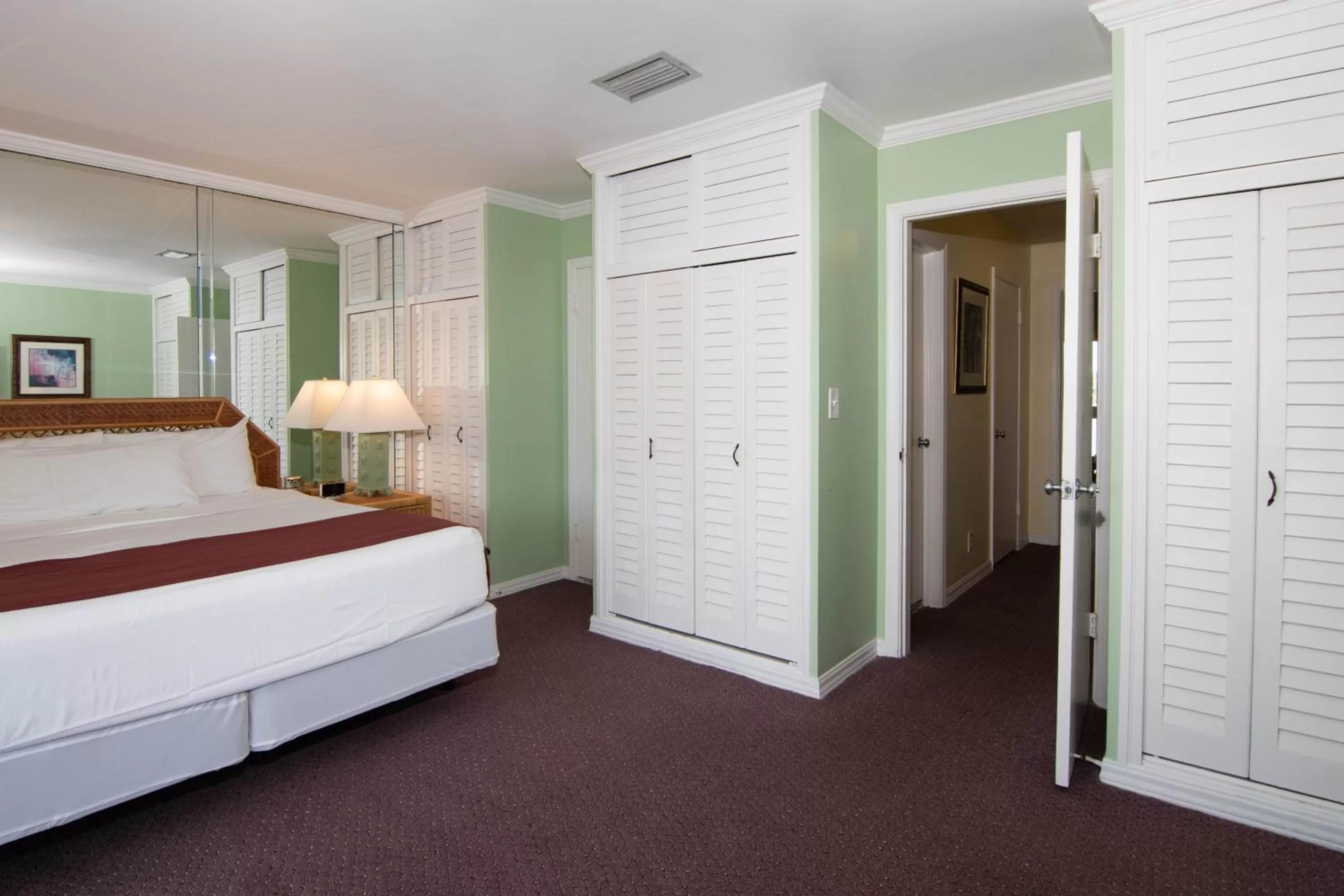 Bed in Palm Beach Waterfront Condos - Full Kitchens!