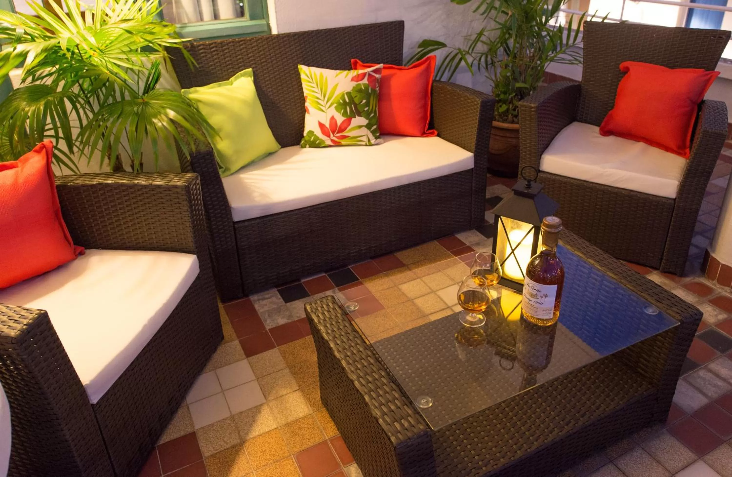 Balcony/Terrace in Hotel l'Impératrice