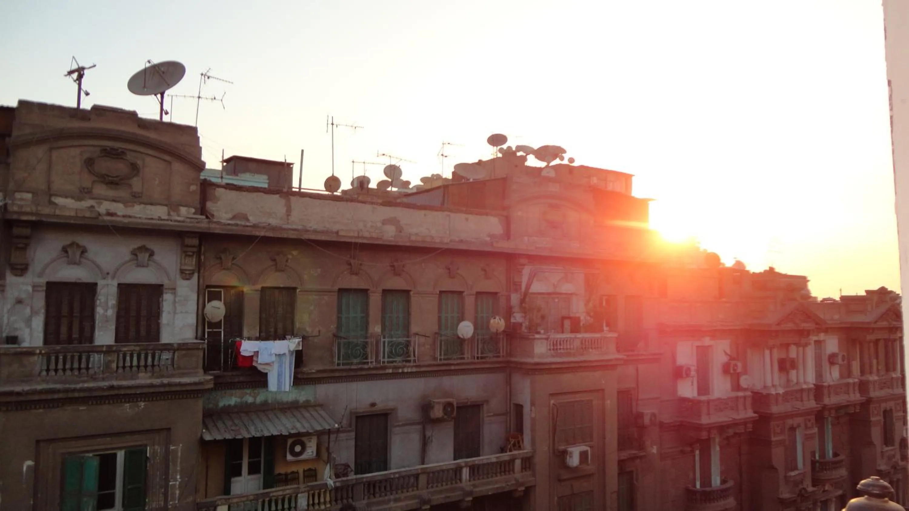 Street view in Cecilia Hostel