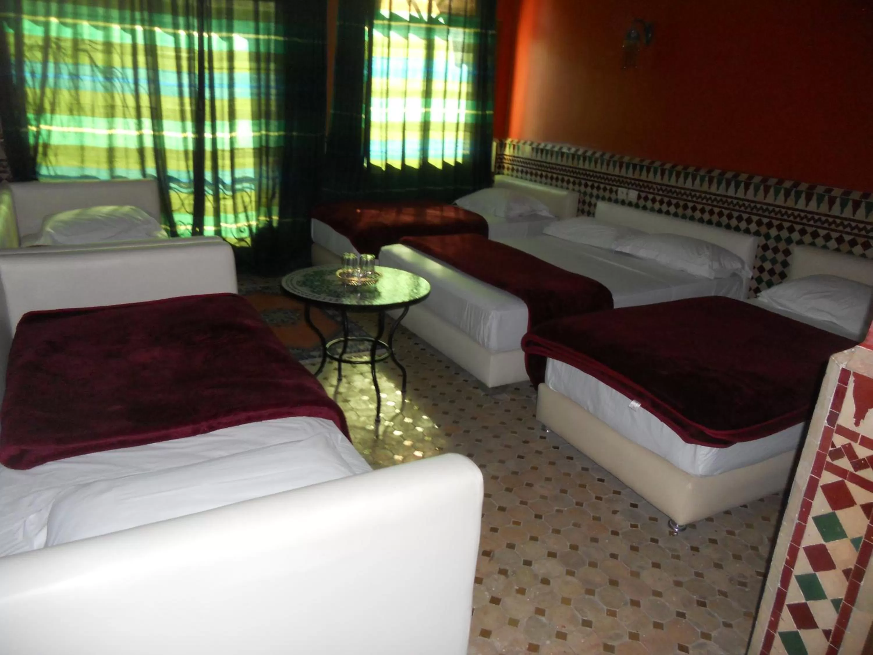 Bed in Riad Passiflora