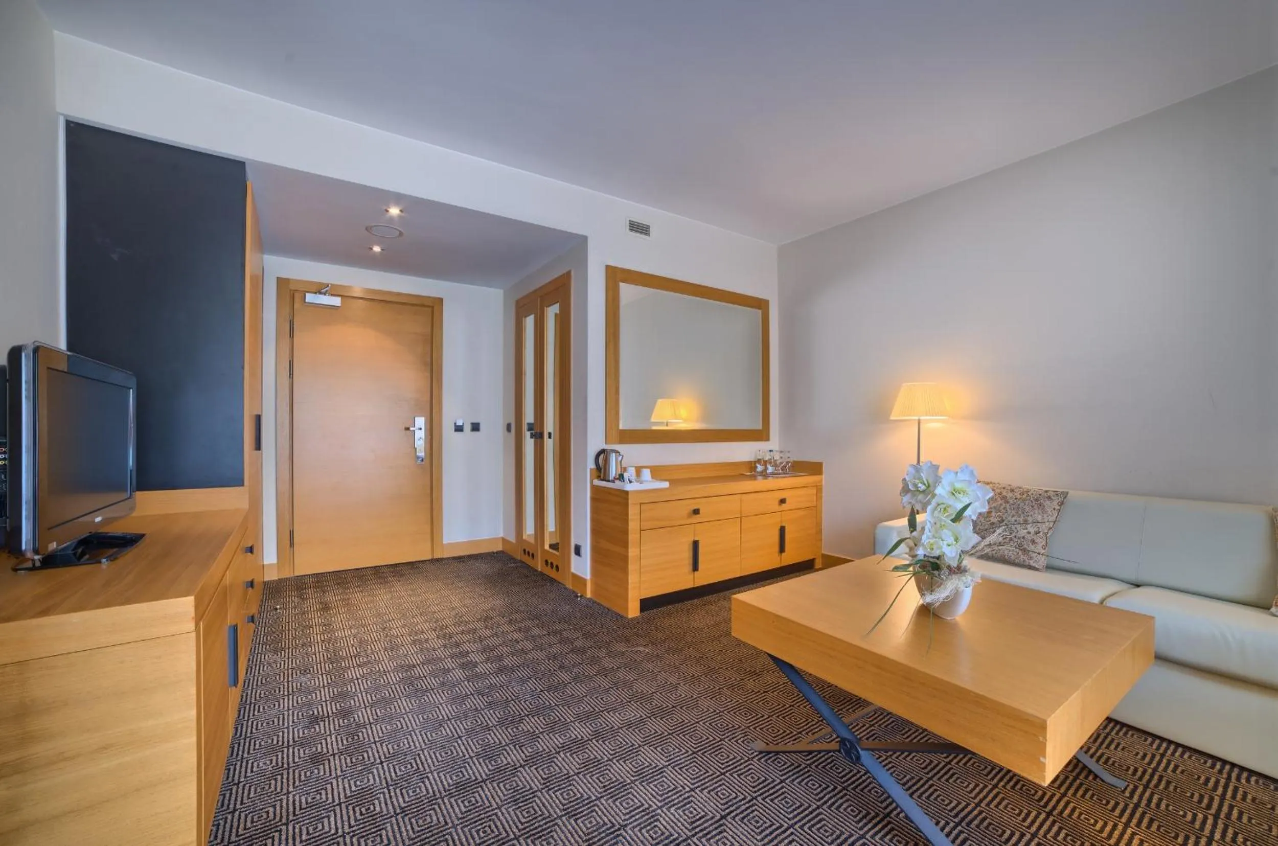 Seating area in Grand Nosalowy Dwór