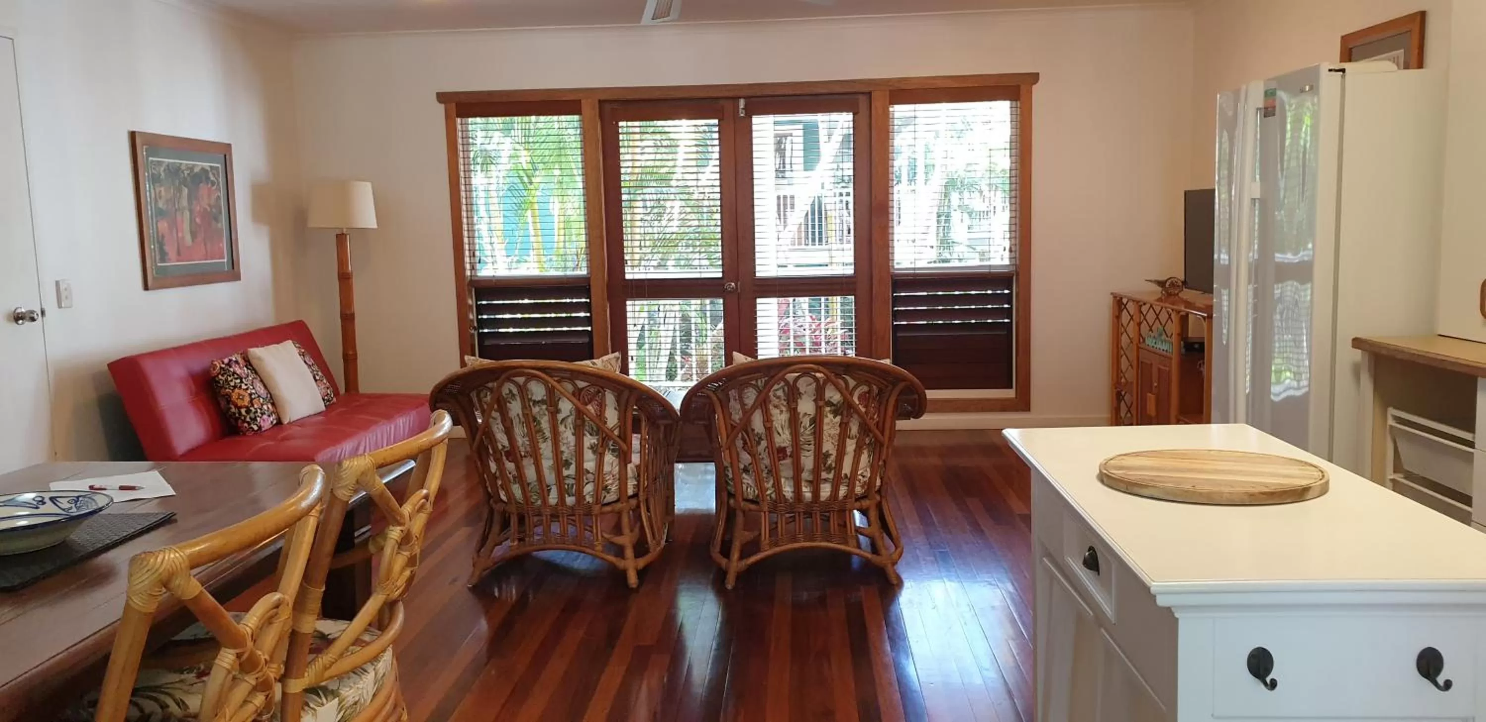 Living room in South Pacific Resort & Spa Noosa