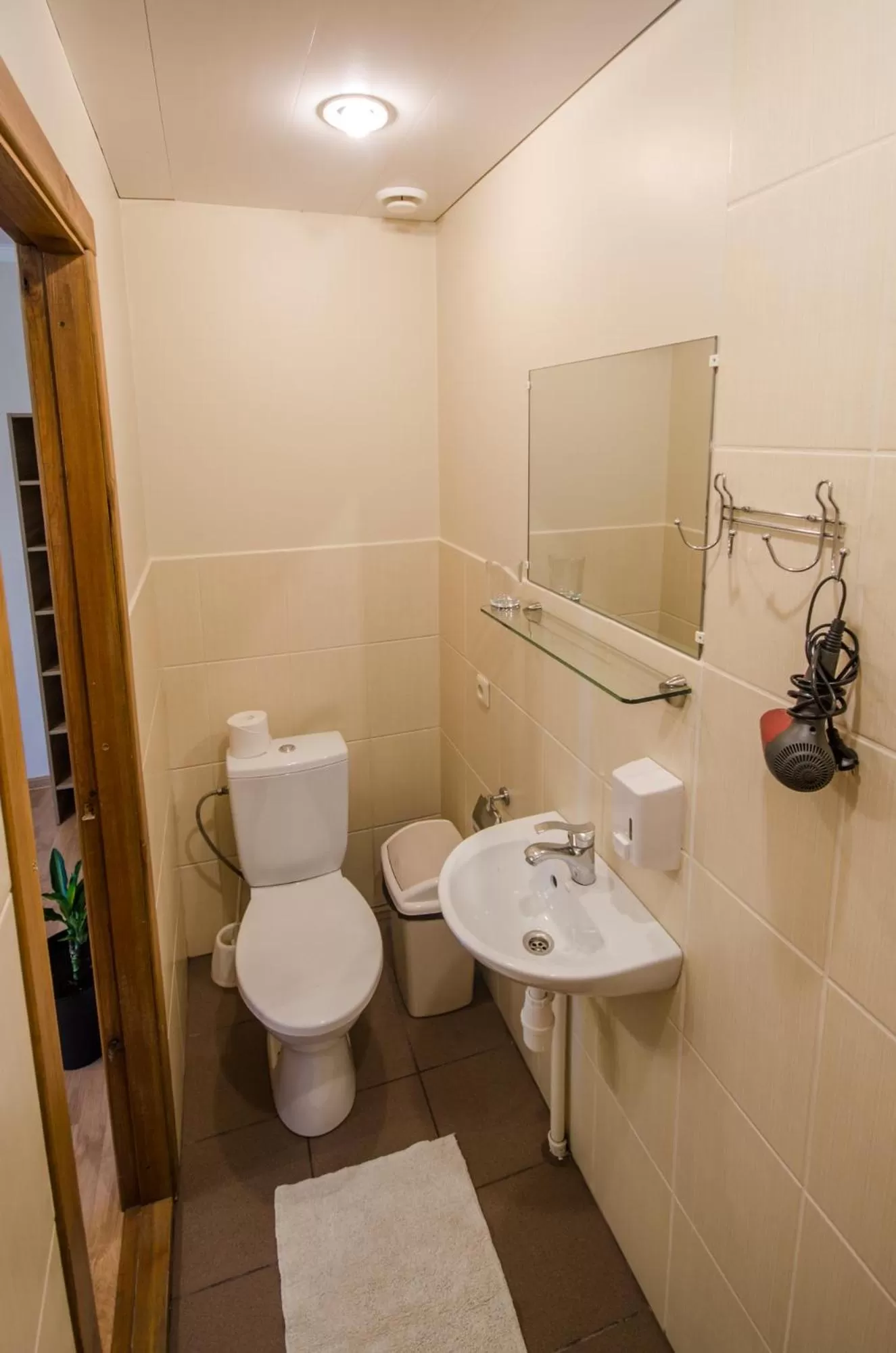 Toilet in Veldzes Nams