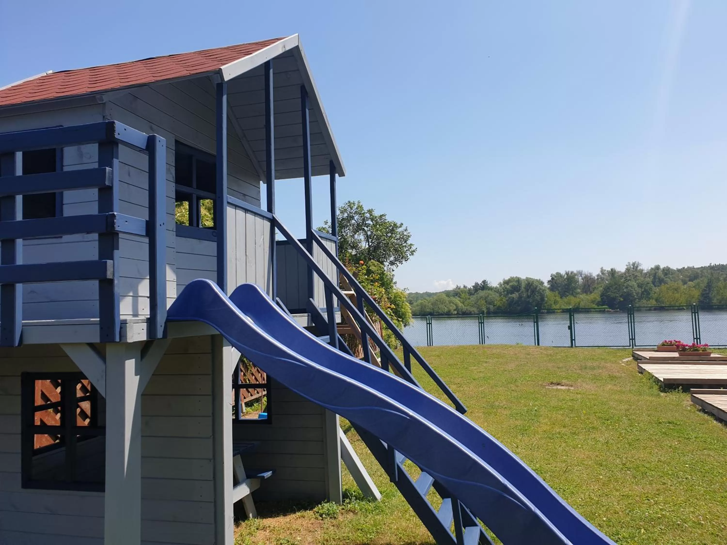 Children play ground in JACHTOWA Hotel i Restauracja