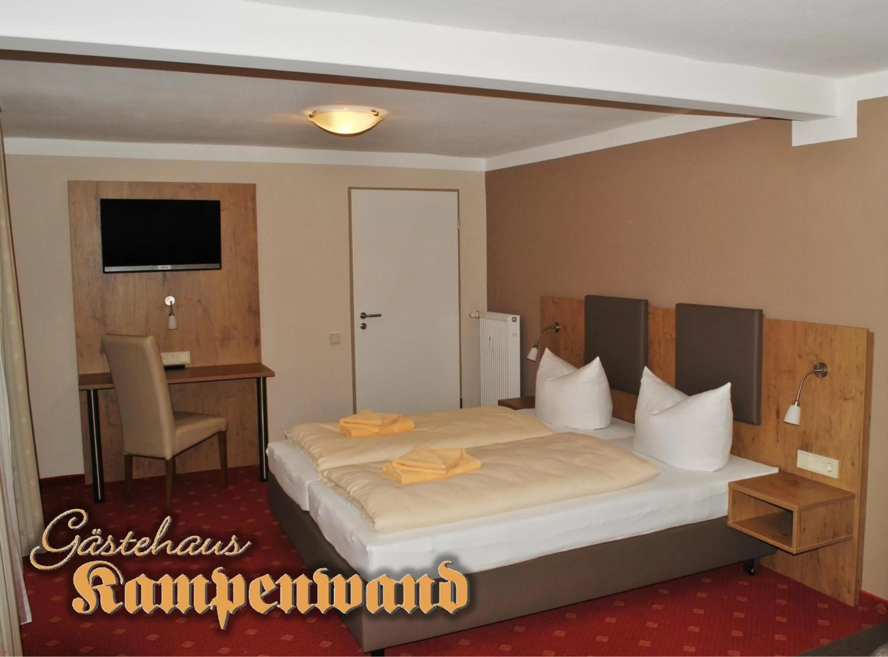 Photo of the whole room, Bed in Gasthof Kampenwand Aschau