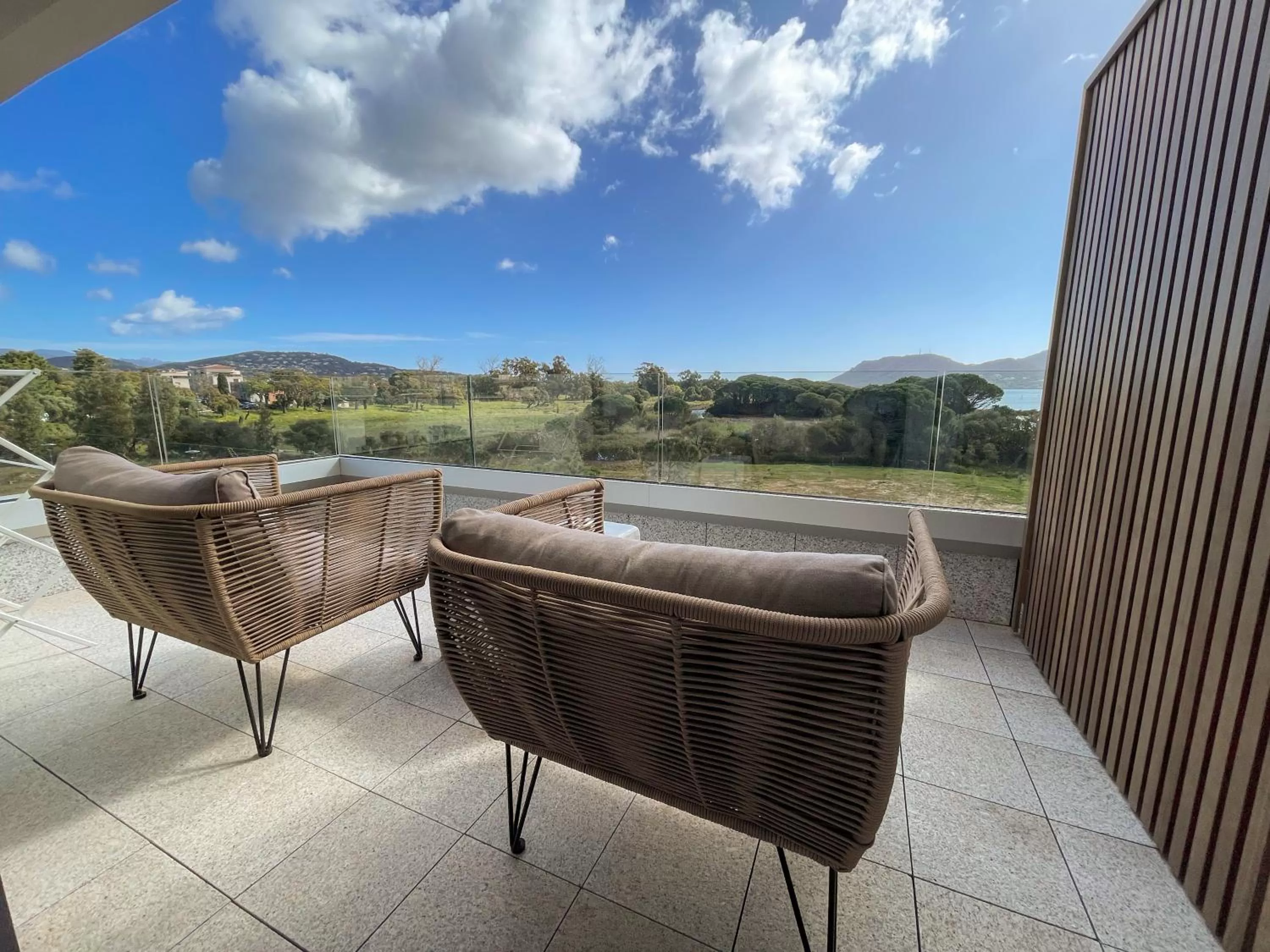 Balcony/Terrace in Golden Tulip Porto-Vecchio