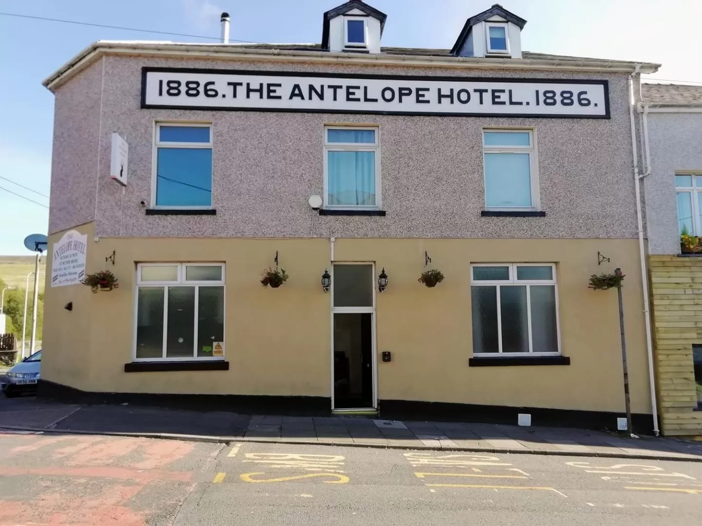 Property building in The Antelope Hotel