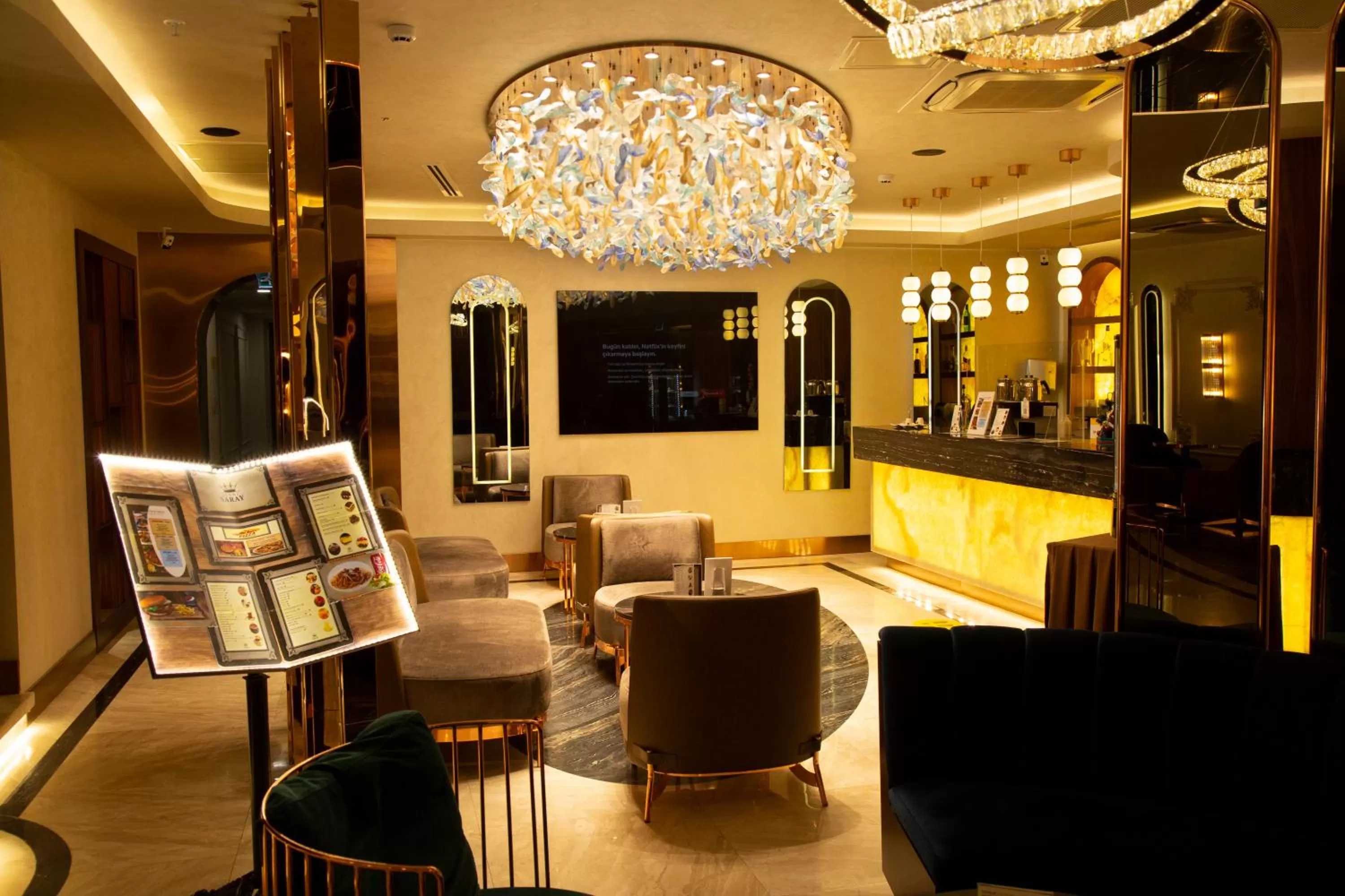 Lobby or reception in The Hotel Beyaz Saray & Spa - Special Category