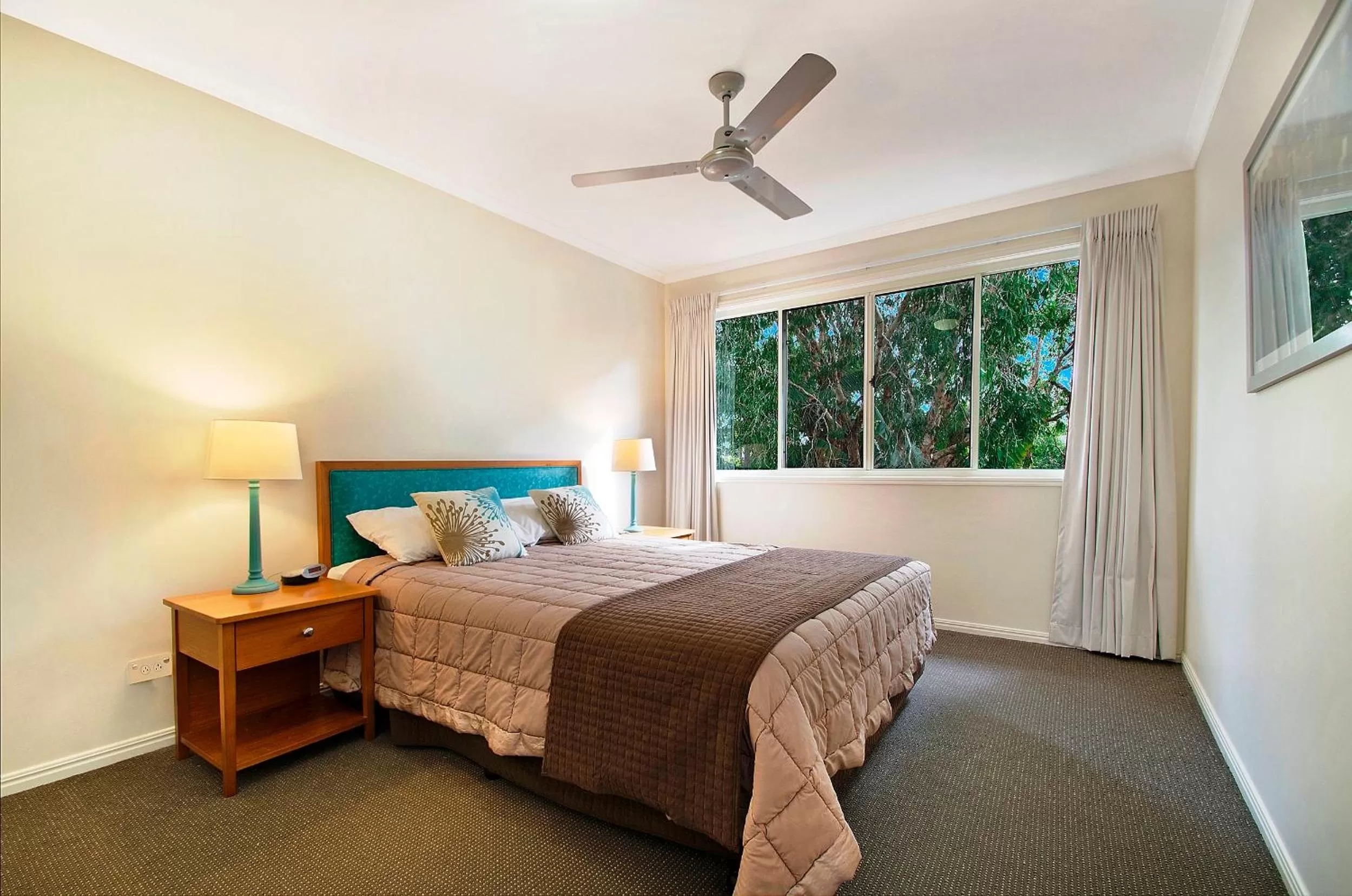 Bed in Ivory Palms Resort Noosa