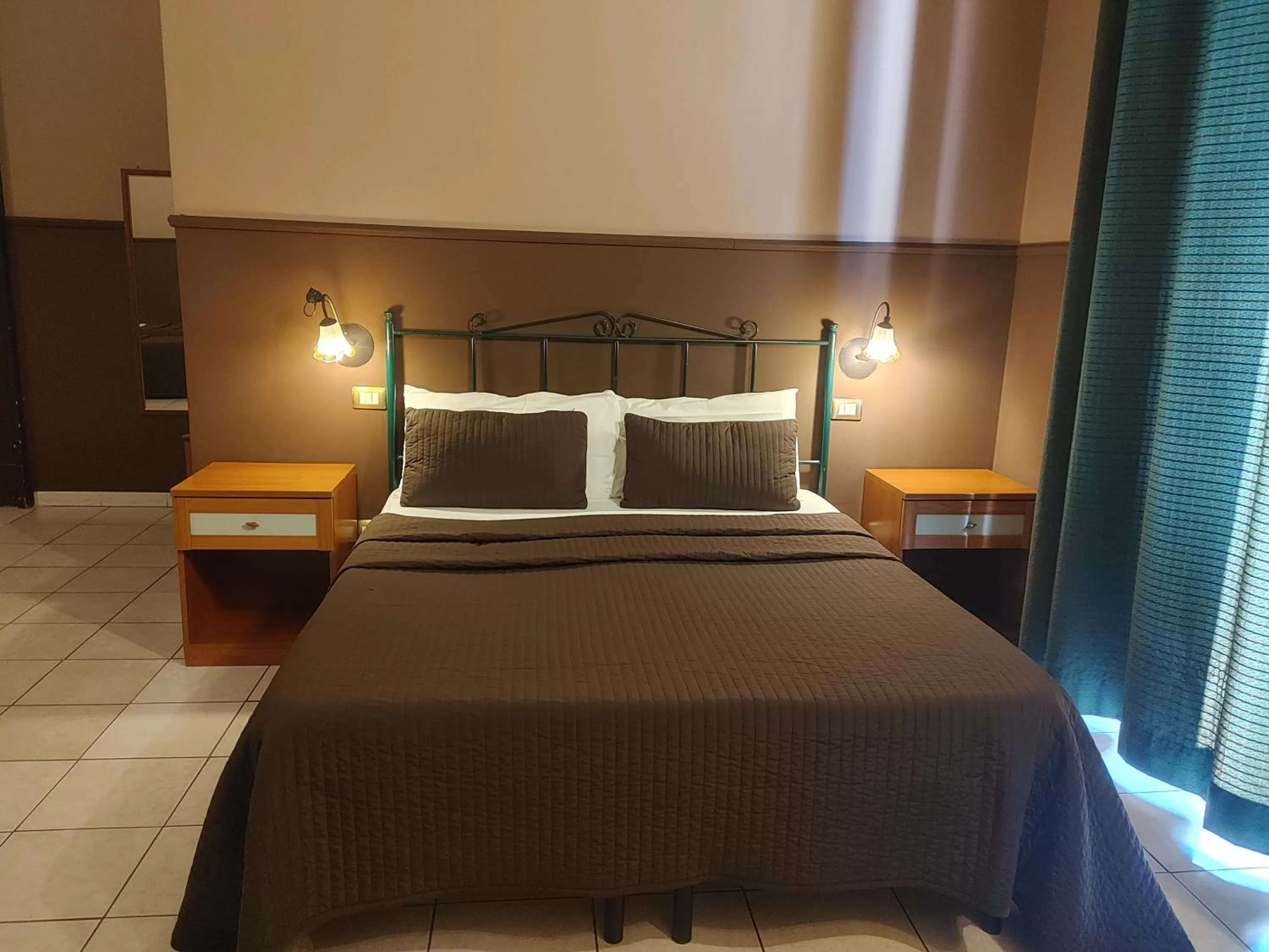 Bed in Hotel Biscari