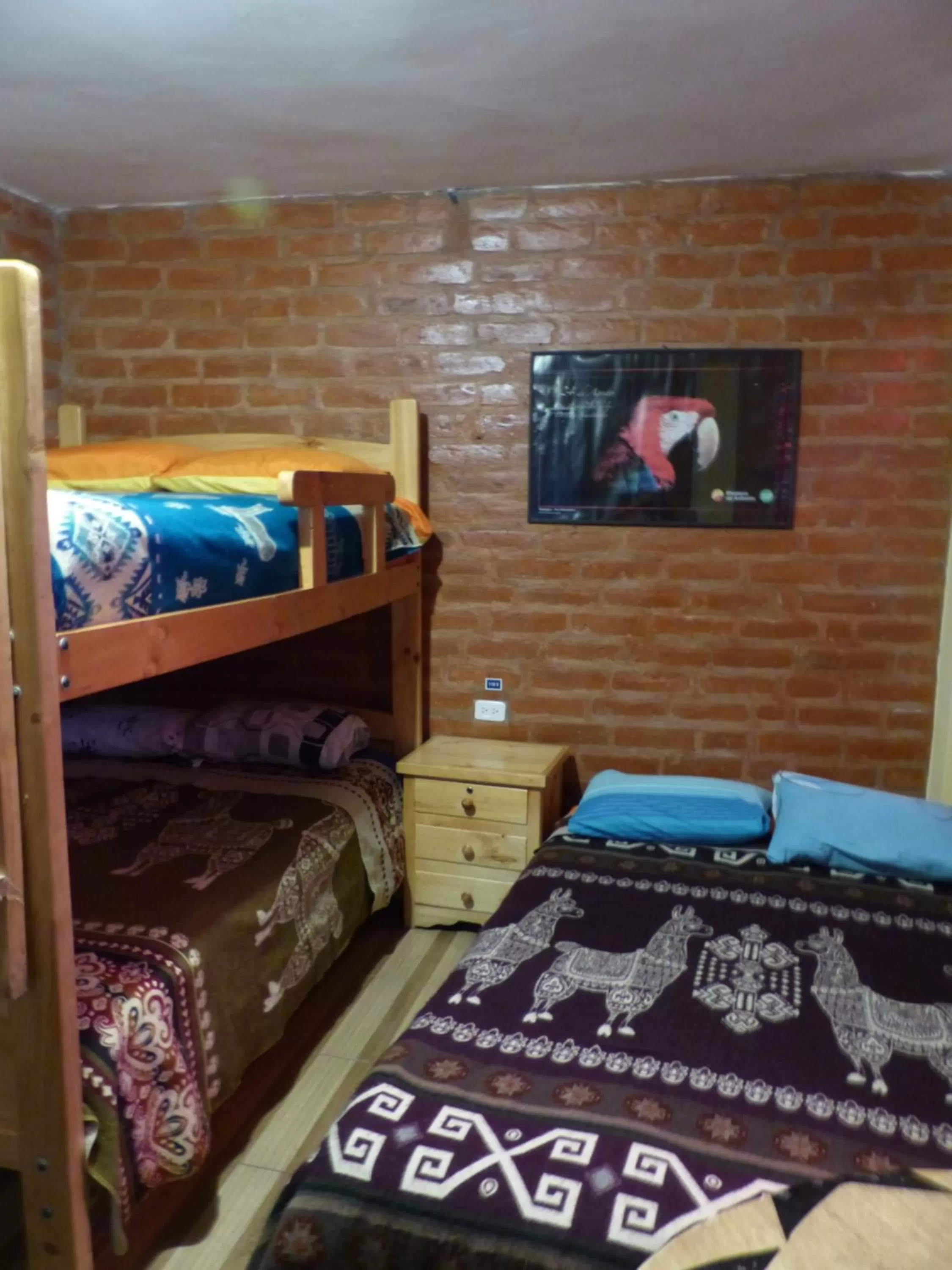 Bedroom in Hostal La Casa Amarilla City