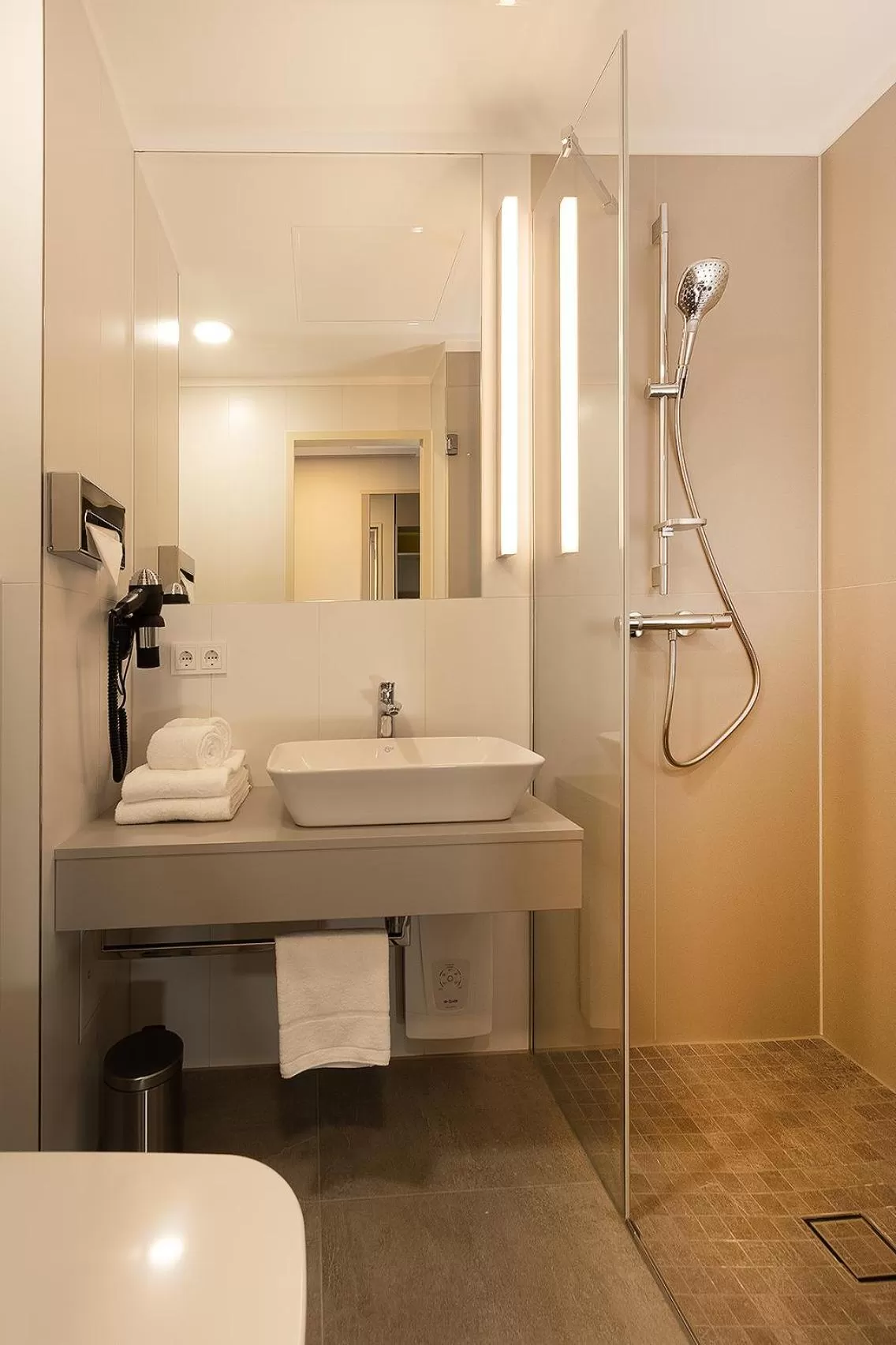 Bathroom in th Hotel Leipzig Messe