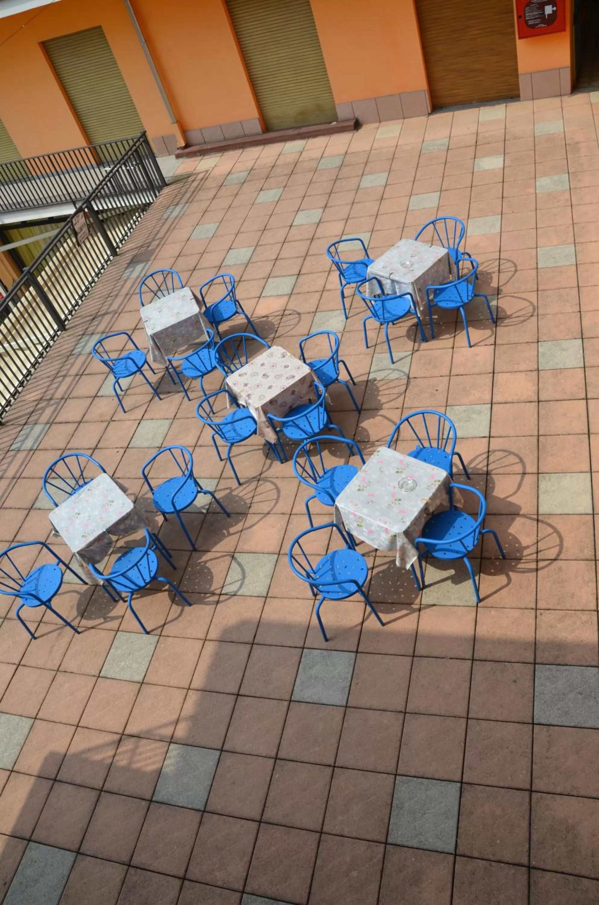 Balcony/Terrace in Albergo Roma