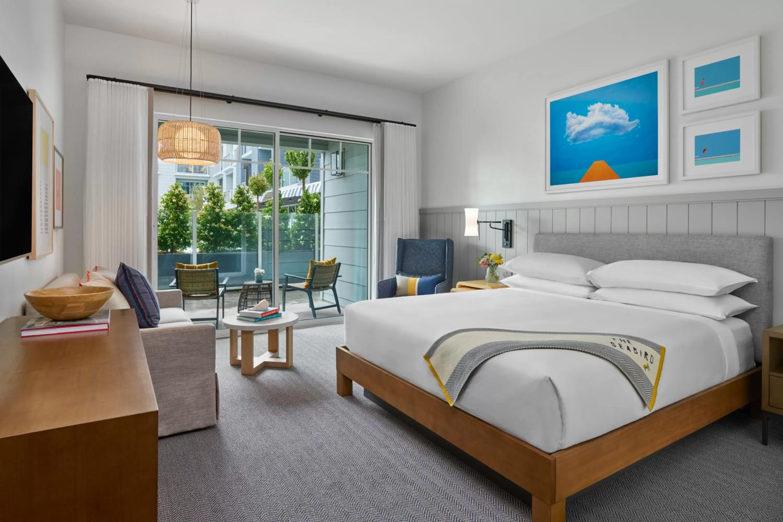 Photo of the whole room, Bed in The Seabird Ocean Resort & Spa, Part of Destination Hotel by Hyatt